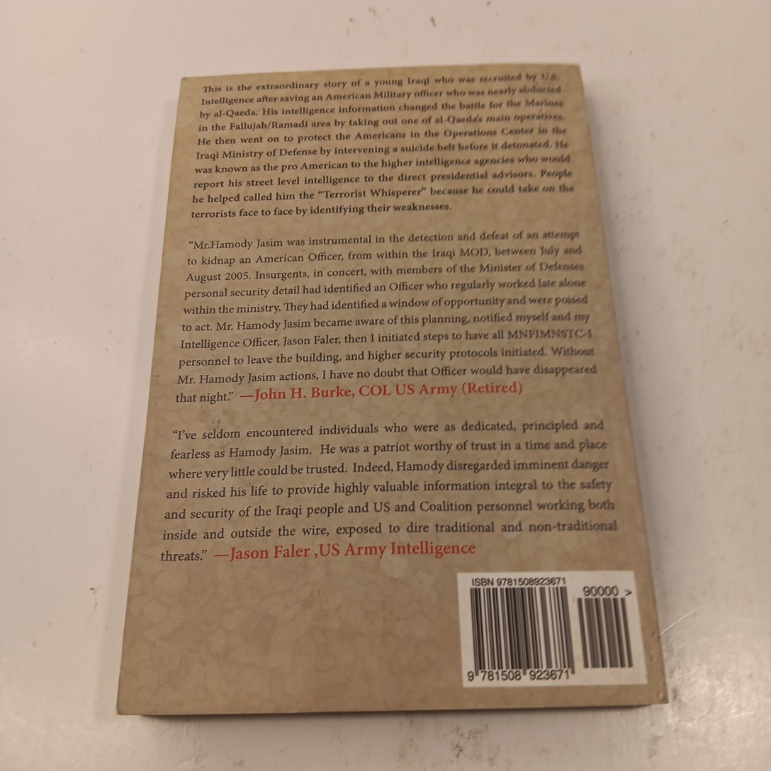The Terrorist Whisperer by Hamdoy Jasim TPB (2015) SIGNED