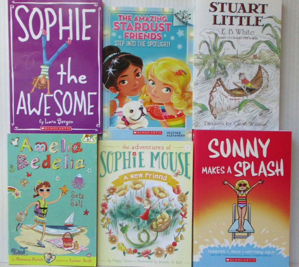 Lot of 40+ Chapter Paperback Books for GIRLS Youth Young Adult Children RANDOM