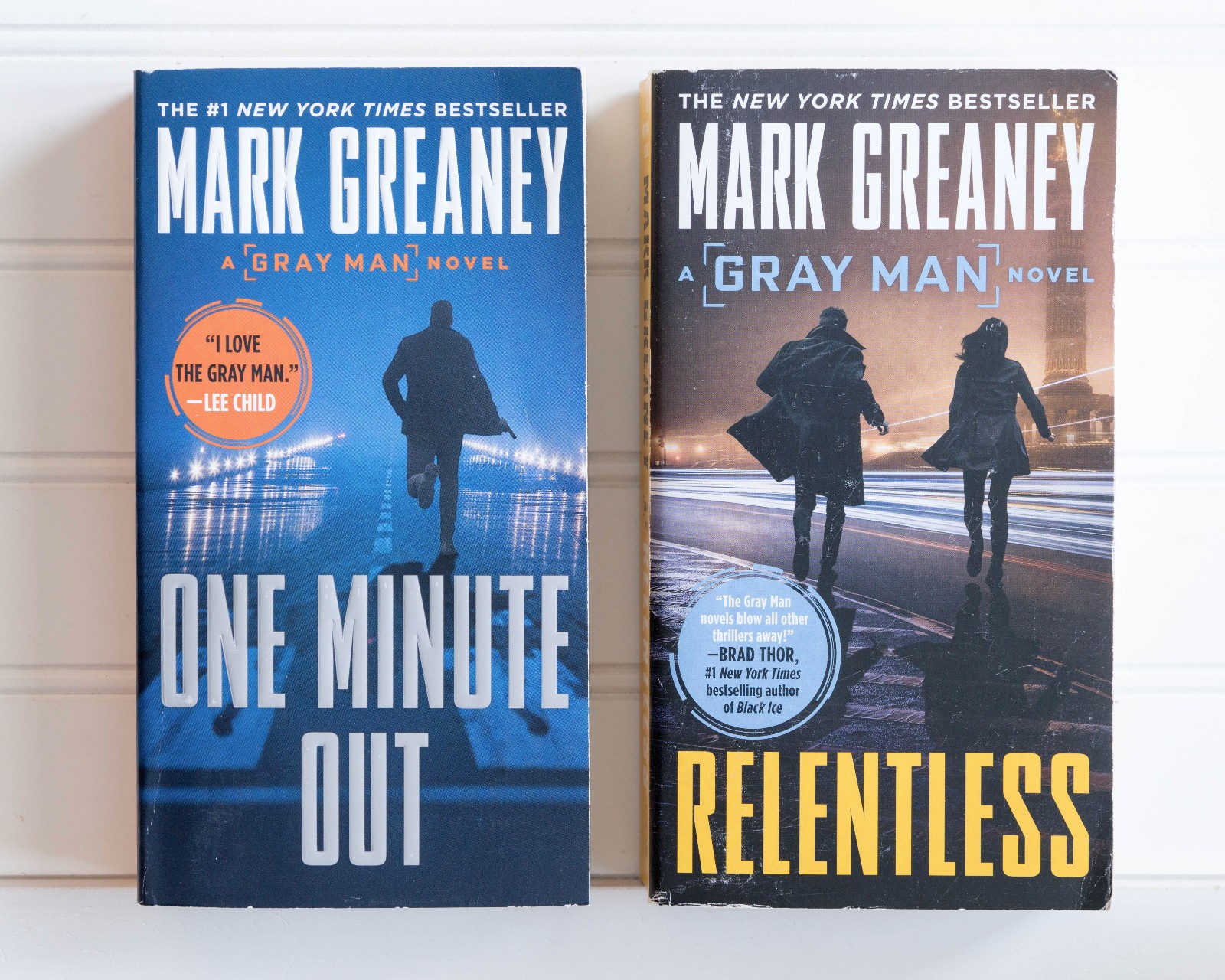Mark Greaney THE GRAY MAN Complete Series Lot of 14 (#1-14) Set Paperback Books