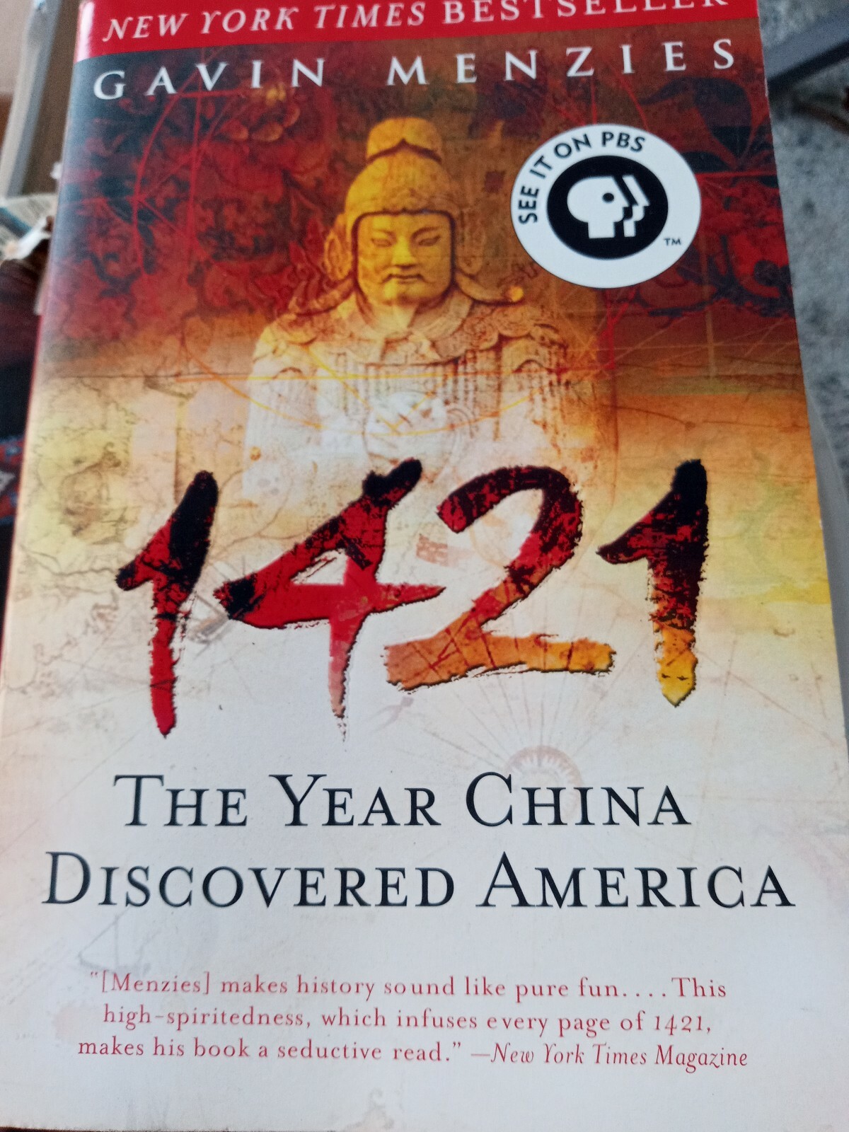 1421 The Year China Discovered America by Gavin Menzies 2004 Trade Paperback…
