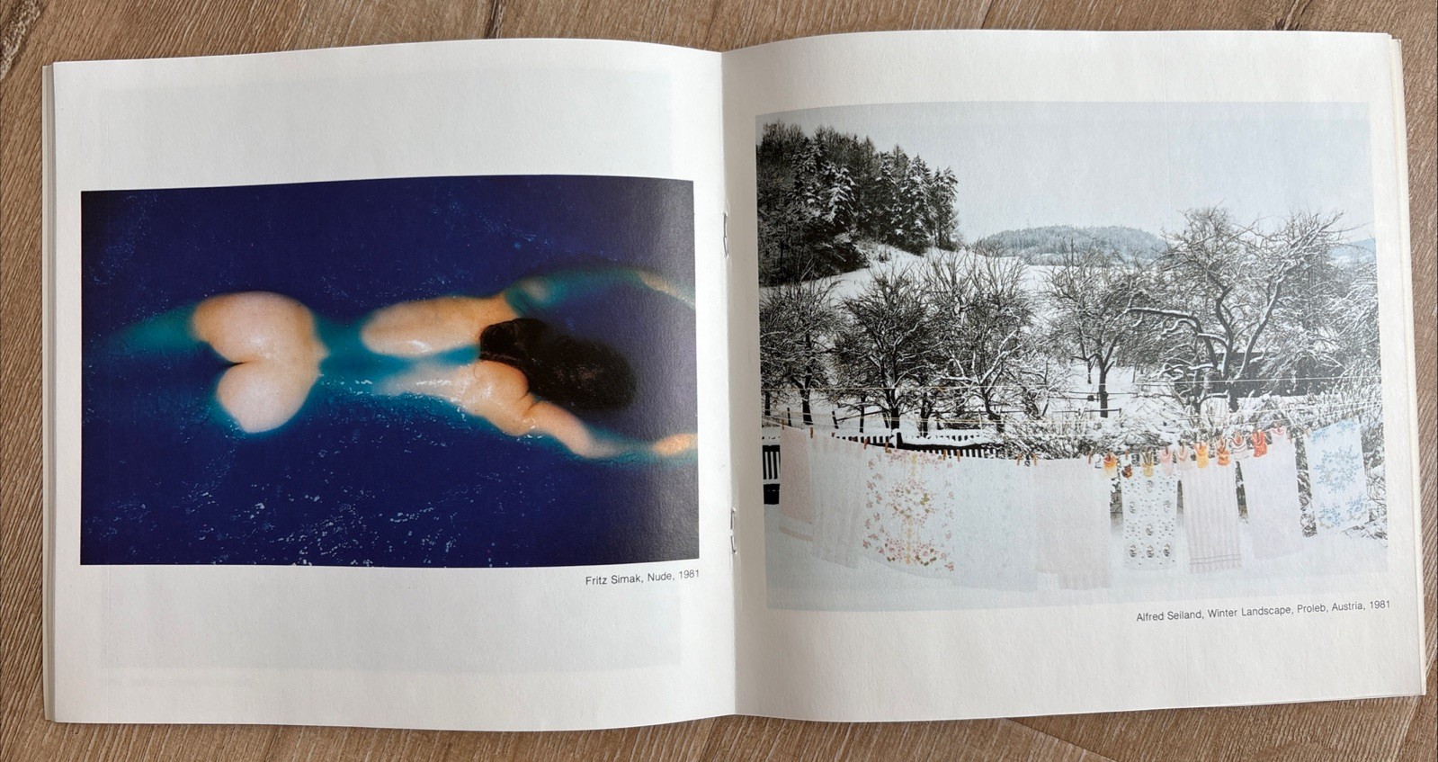 AUSTRIAN PHOTOGRAPHY TODAY Exhibition 1982 PB Contemporary Photos NYC Vienna