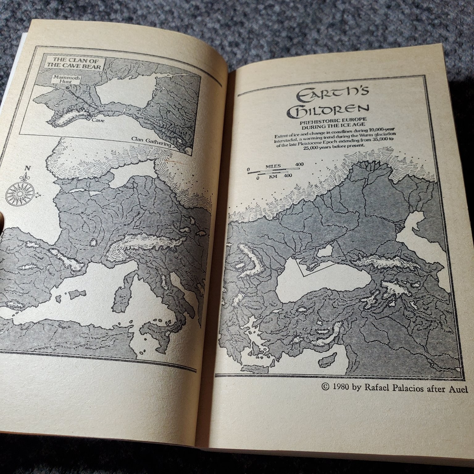 The Clan of the Cave Bear Jean M. Auel 1983 Earth’s Children Prehistoric Bantam