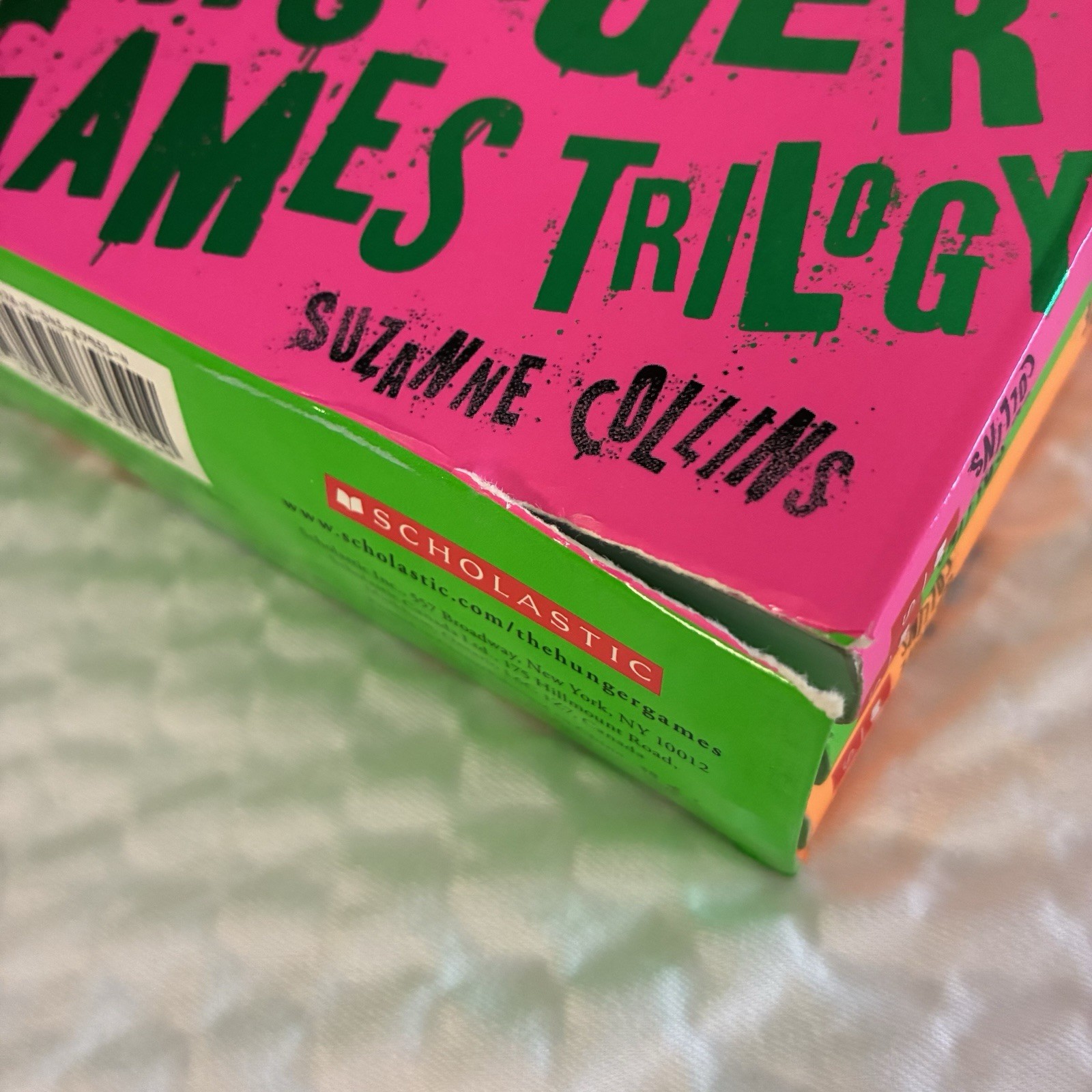 Rare Hunger Games Trilogy: Propaganda Edition 3 Book Box Set Very Good Condition
