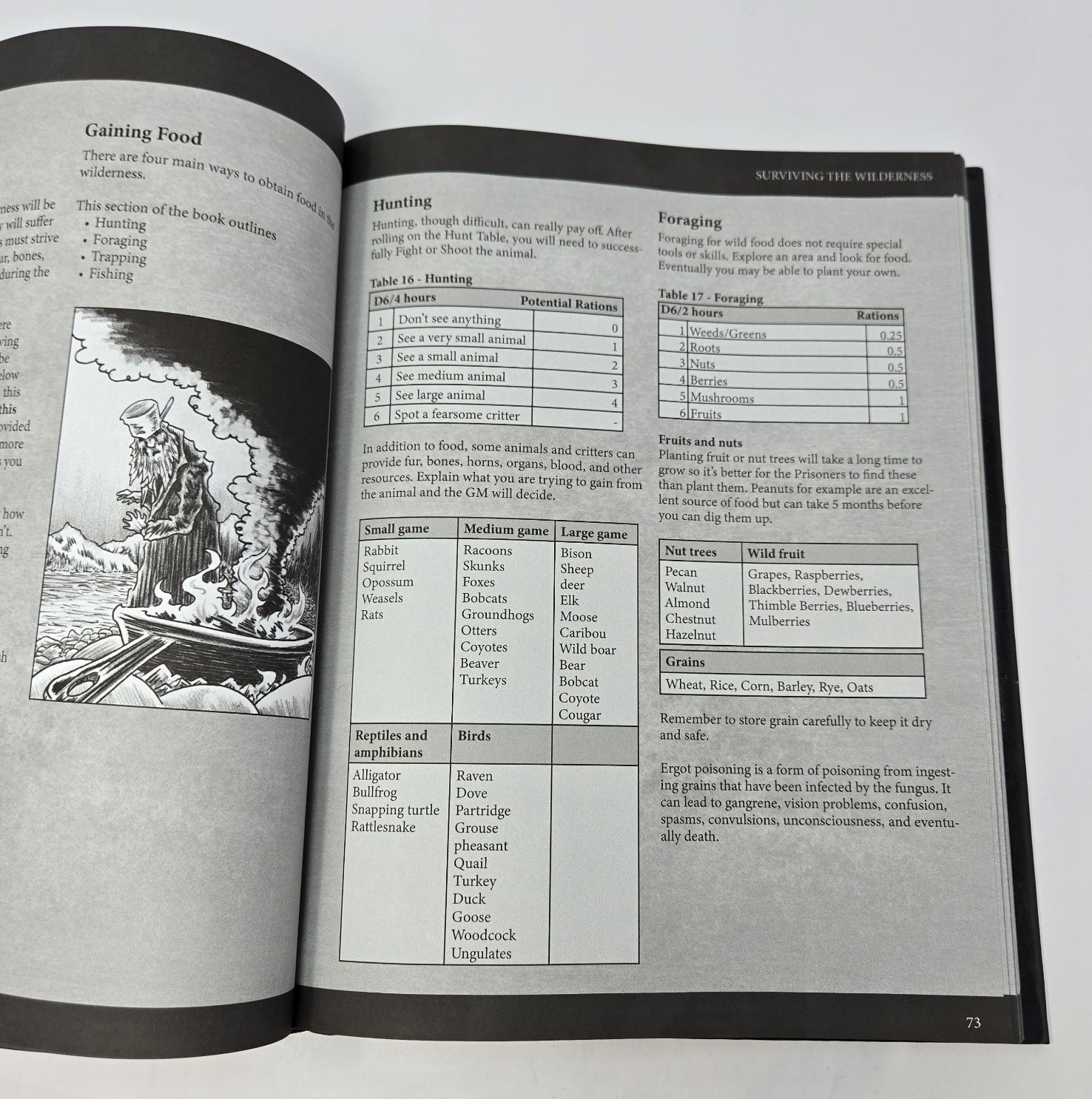 Fearsome Wilderness RPG Year Zero Horror/Lumberjack Folklore *Kickstarter Ed