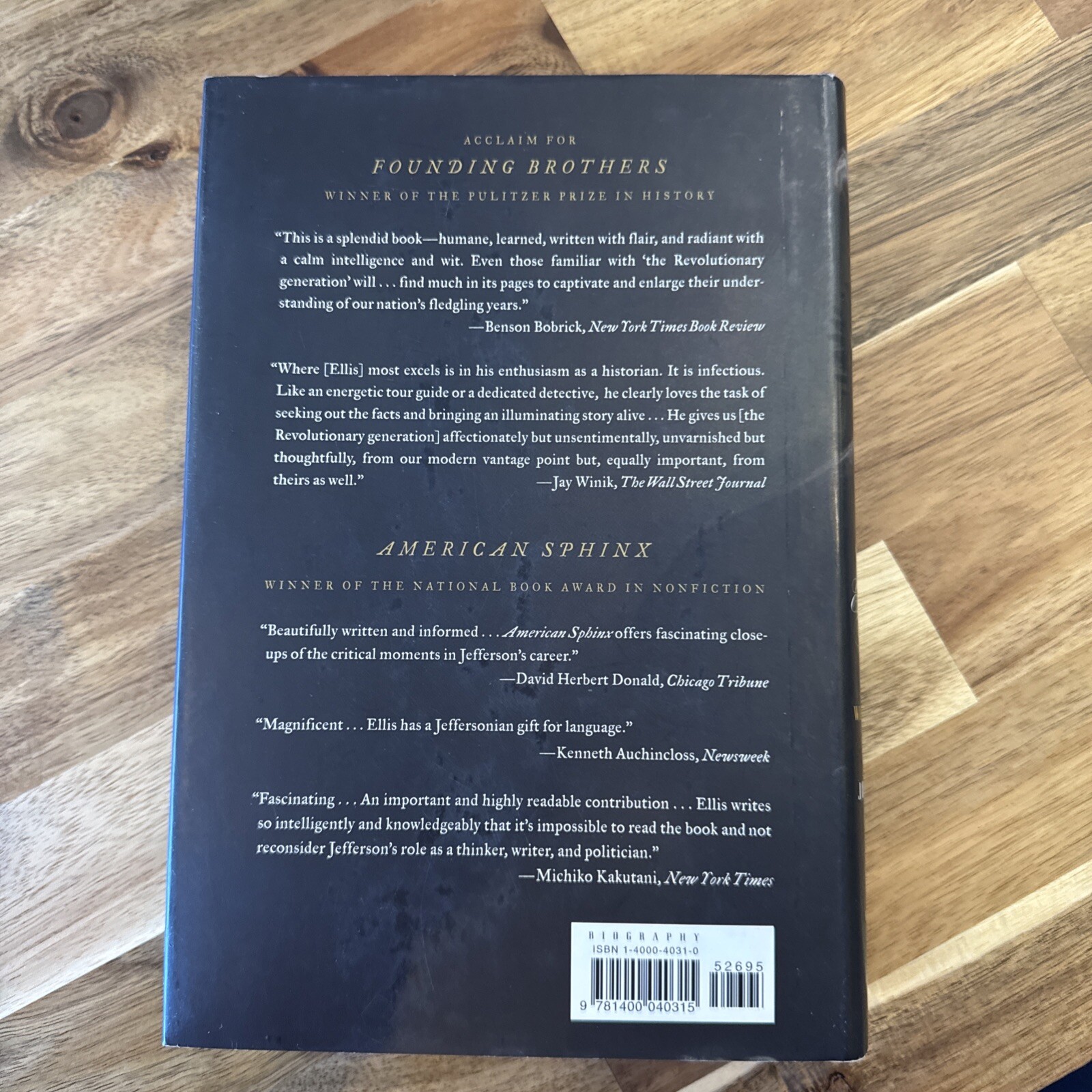 His Excellency : George Washington by Joseph J. Ellis (2004, Hardcover) 1st^1