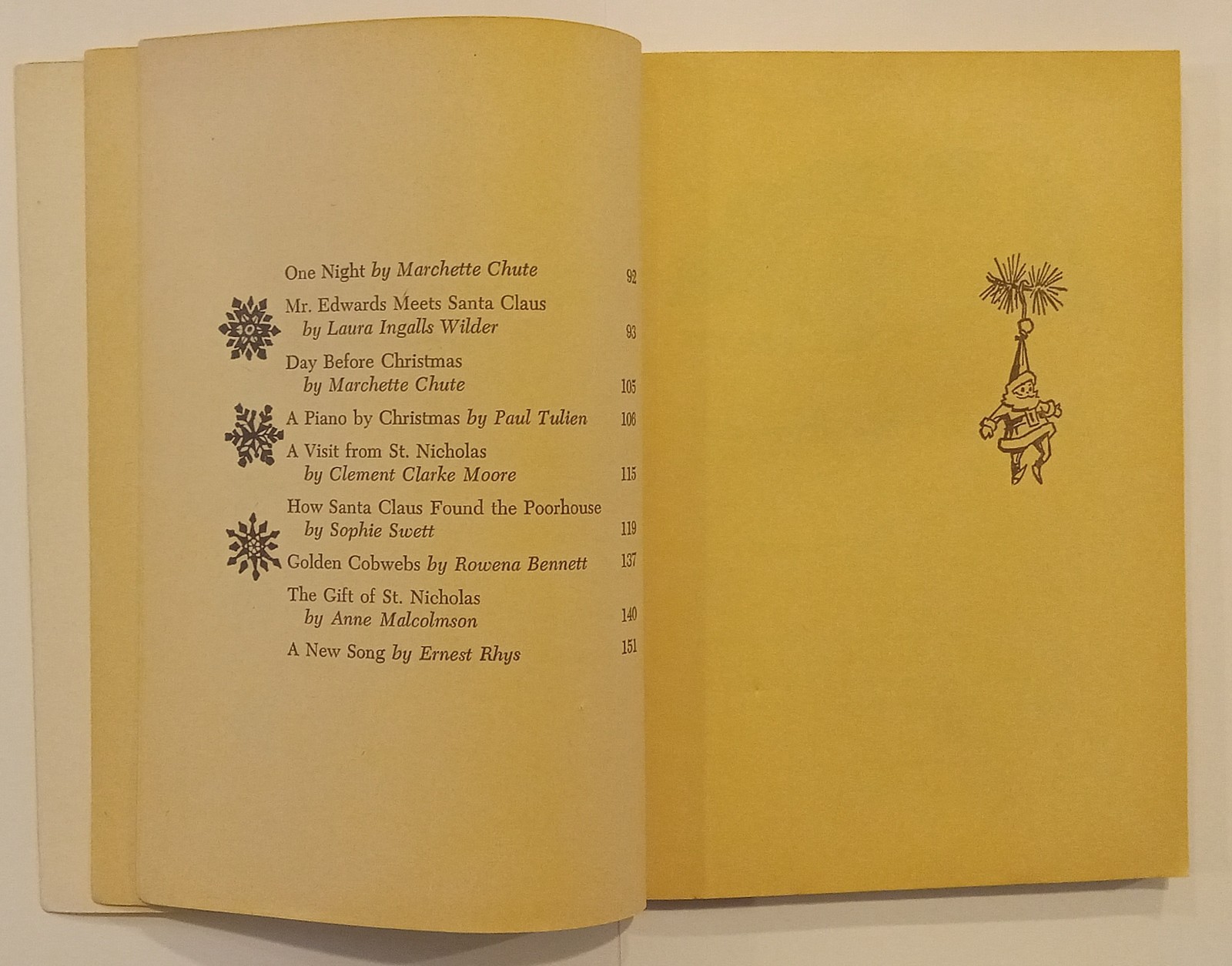 Vintage “Treasury of Christmas Stories” By Ann McGovern-Scholastic 1963 NICE!