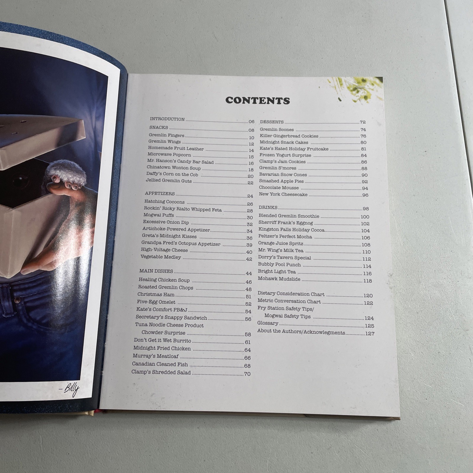 Gremlins: The Official Cookbook by Erik Burnham (HC, 2024, Insight Editions)