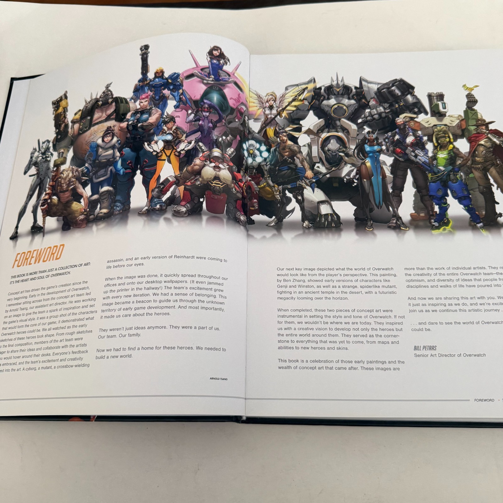 The Art of Overwatch Hardcover 2017 Blizzard Dark Horse Comics
