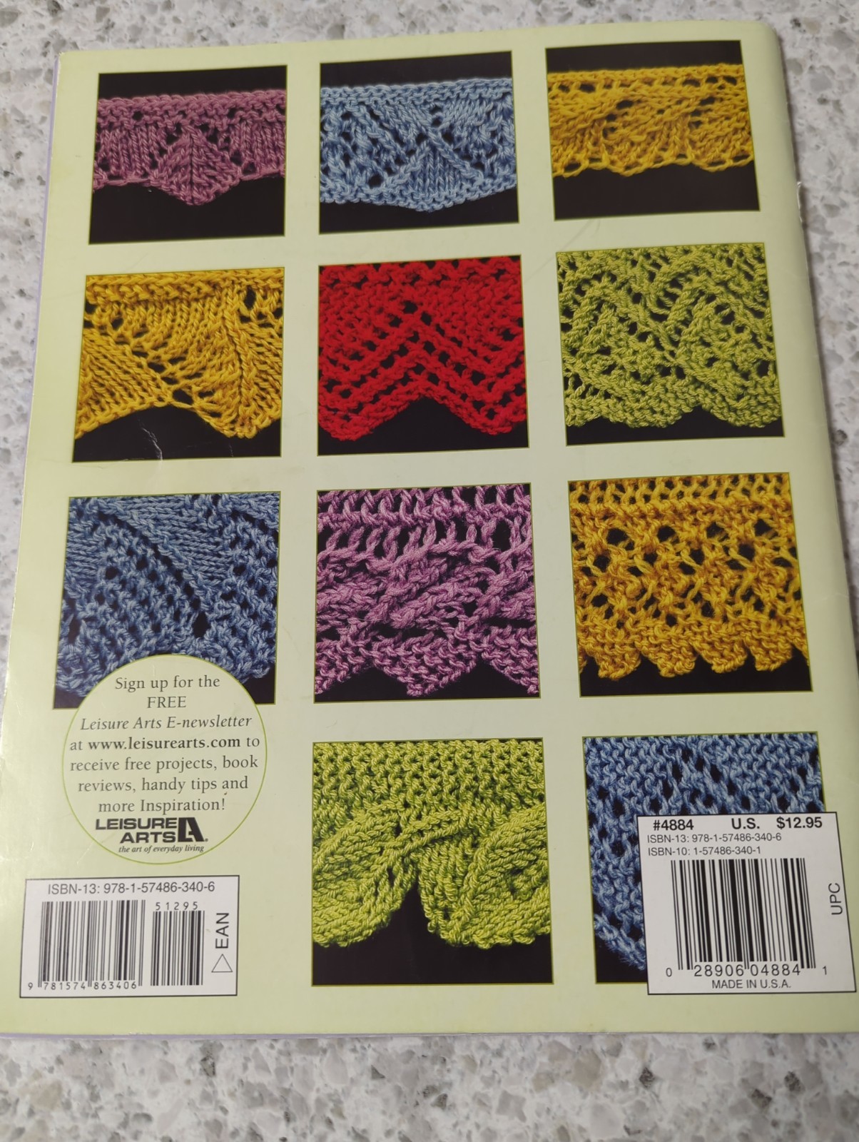 50 Fabulous Knitted Borders Rita Weiss #4884 Leisure Arts 2010