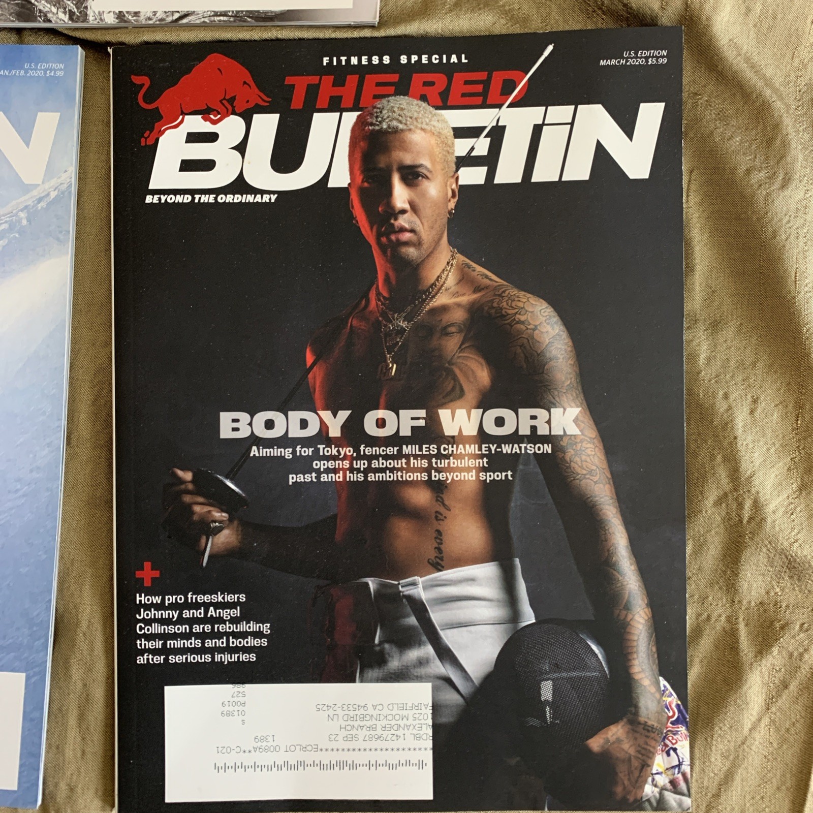 Lot 5 2019-2020 The Red Bulletin 10/19 Thru 03/20