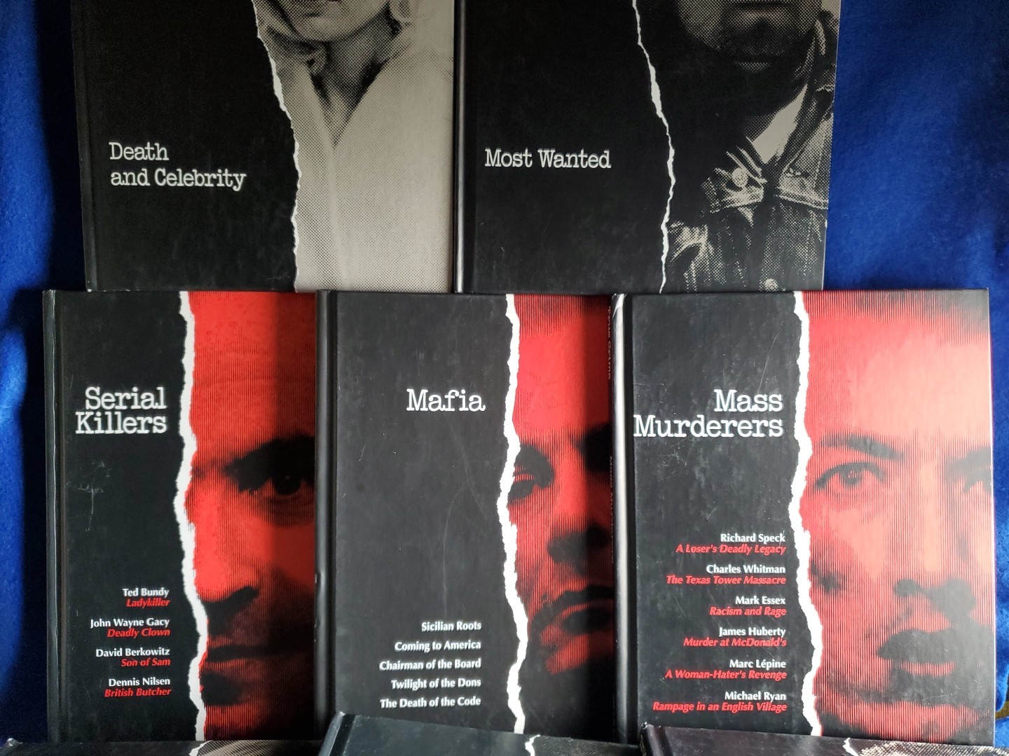 True Crime Time Life Books Lot of 8 Hardcover Serial Killers Mafia Murder
