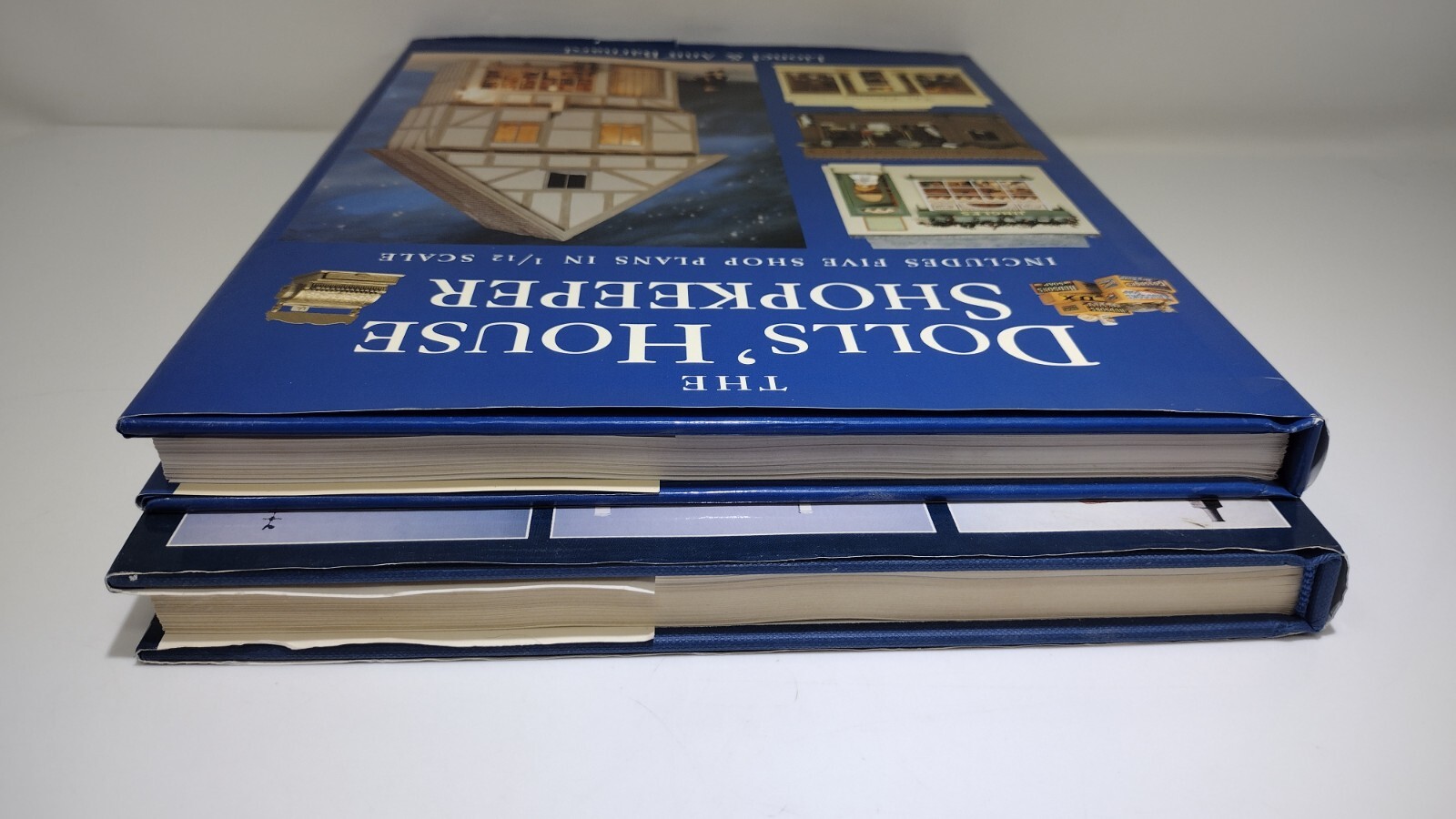 Lot (2) D&C Books Making Character Dolls’ Houses + Shopkeeper 1/12 Scale HCDJ VG