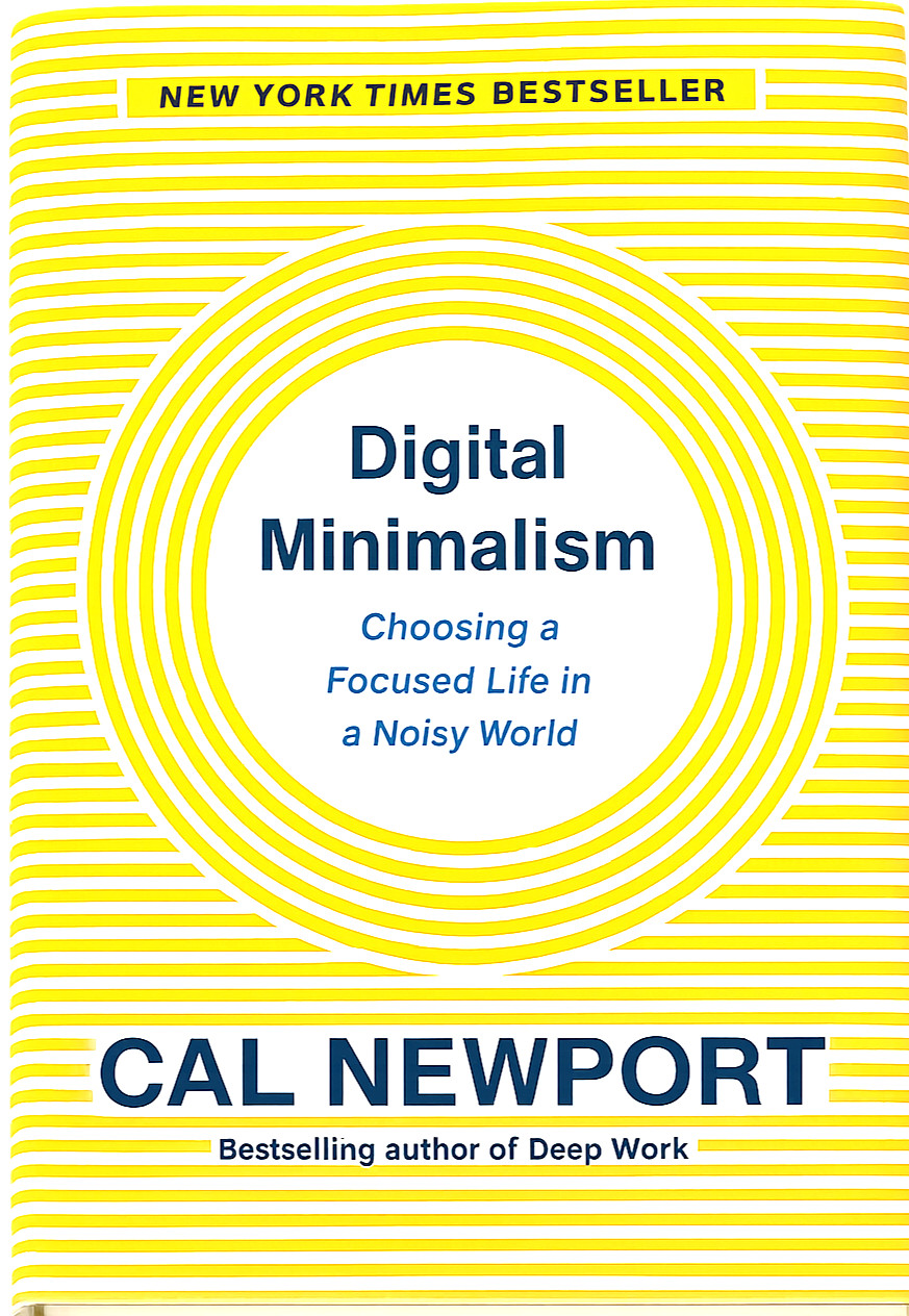 Digital Minimalism Cal Newport Productivity Self Help Book HC Brand New