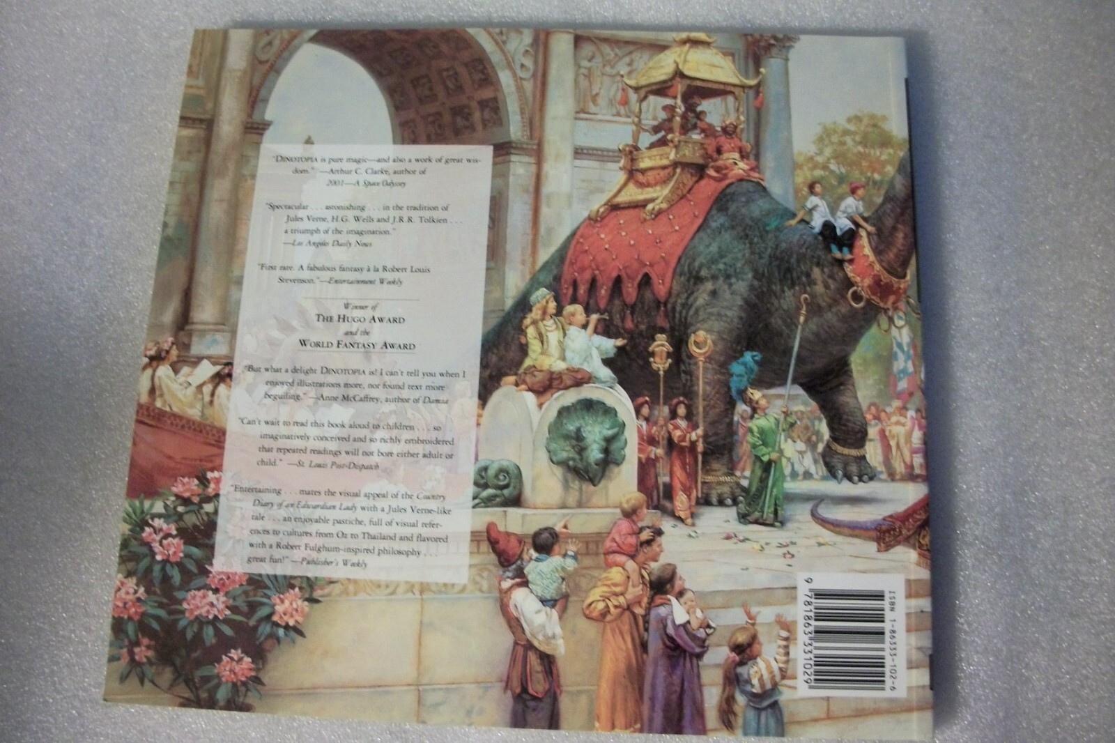 Dinotopia A Land Apart from Time by James Gurney – 1st Paperback Edition 1994