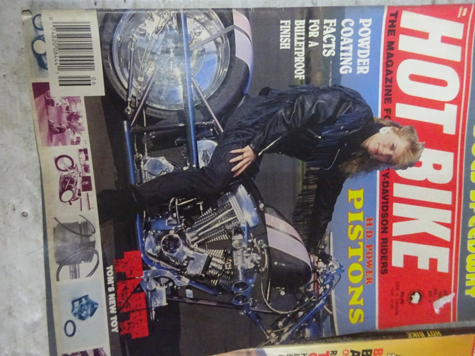 ASSORTMENT OF 5 OLDER HOT BIKE MAGAZINES