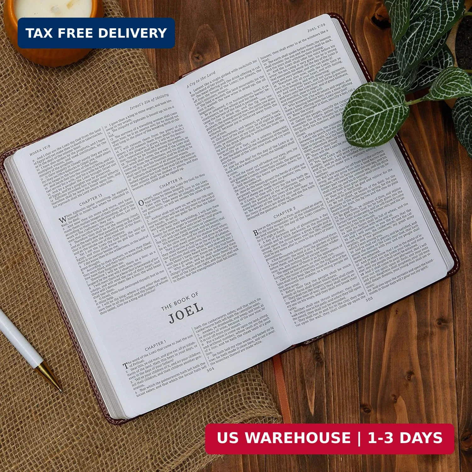 KJV Holy Bible: Gift and Award, Black Leather-Look, Red Letter, Comfort Print: K