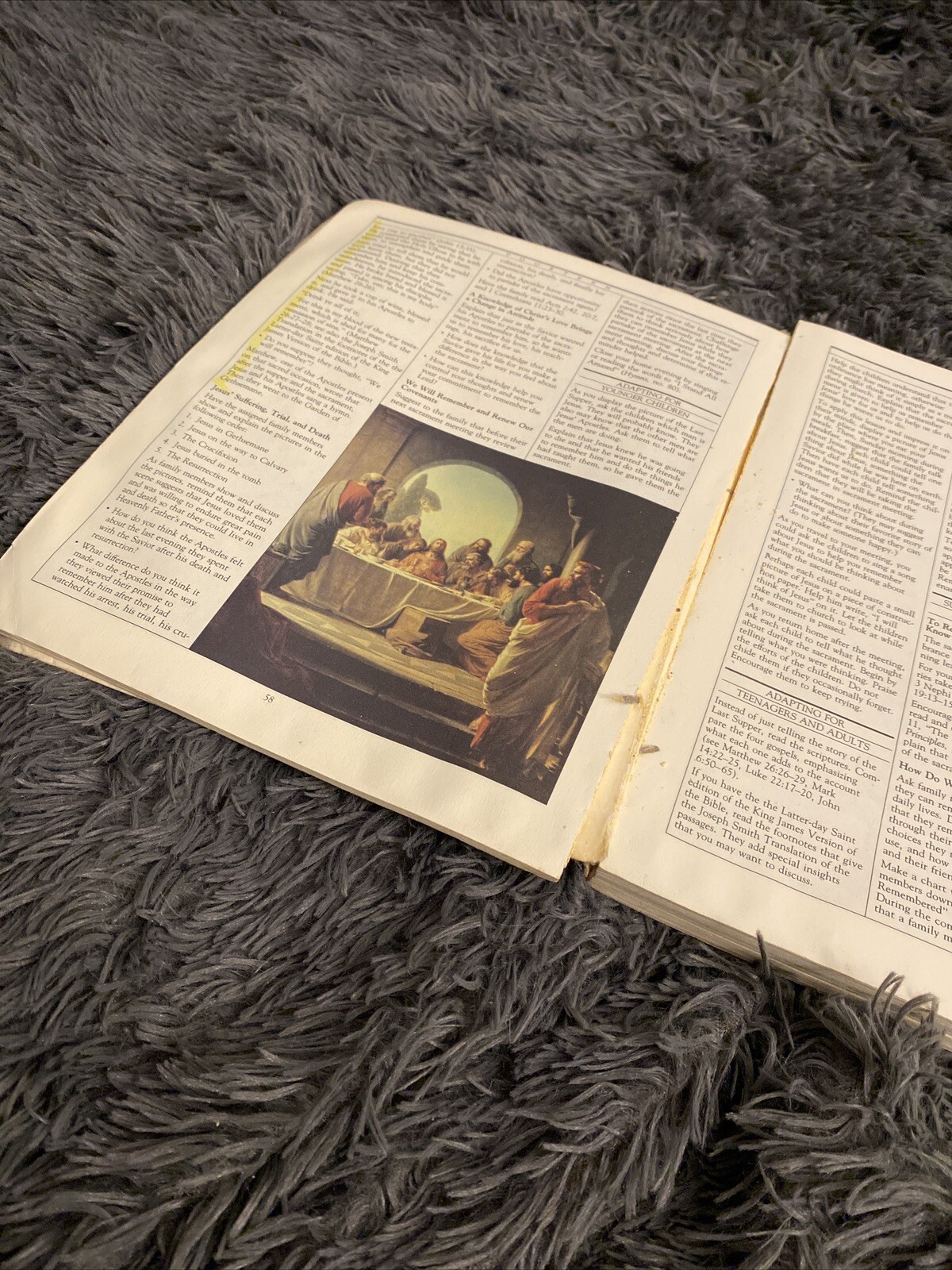 Family Home Evening Resource Book, 1983 – 346 pages – Acceptable Condition