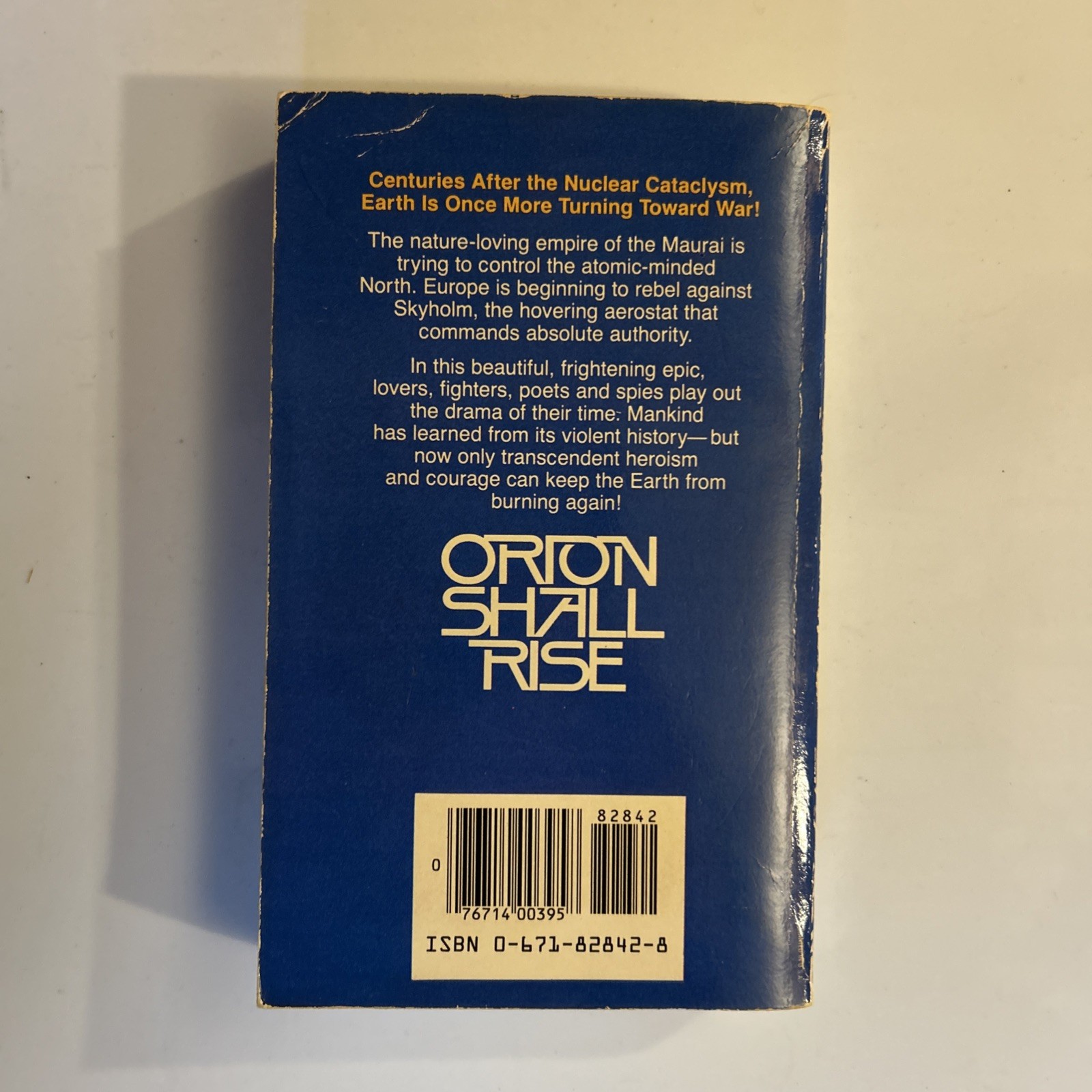 Orion Shall Rise – Paul Anderson – PB 1983 Pocket First Edition First Print VG