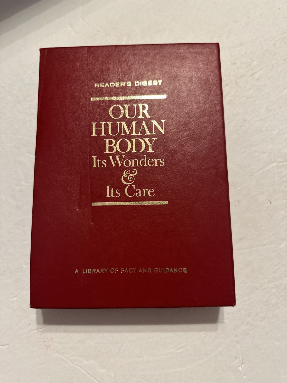 Our Human Body Its Wonders & Its Care Reader’s Digest Hardcover 1962 w/ Case