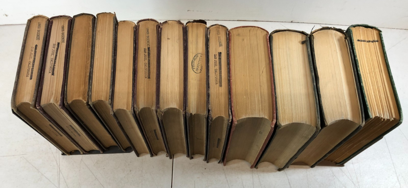 Annual Report Of The Smithsonian Institution, 13 v., Ex-library,1868-1899,ESet-6