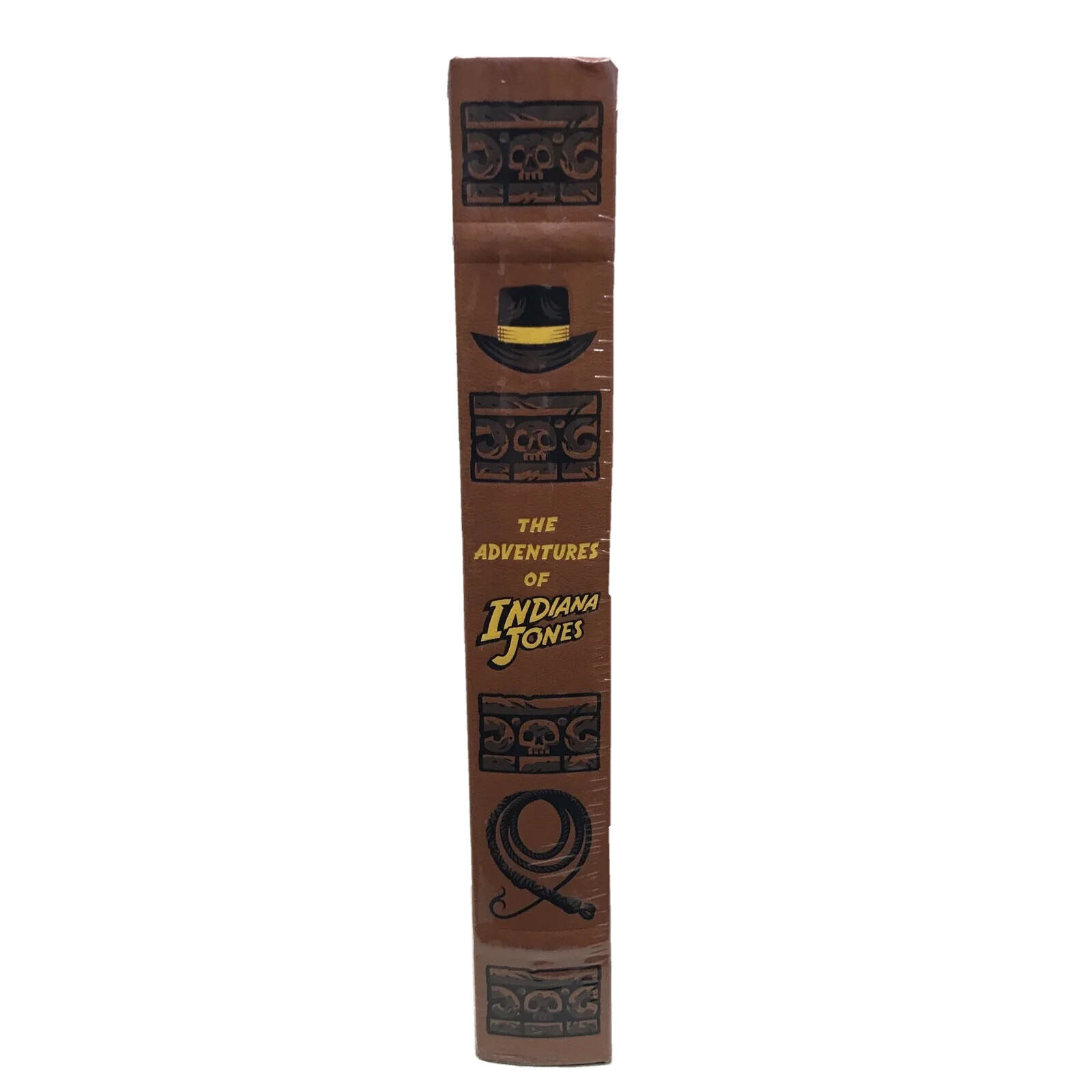 ❤️THE ADVENTURES of INDIANA JONES 3 Novels Hardcover Bonded Leather BRAND NEW
