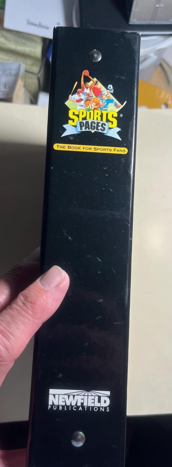 “Sports Pages: The Book For Sports Fans” Collector’s Hardcover Binder