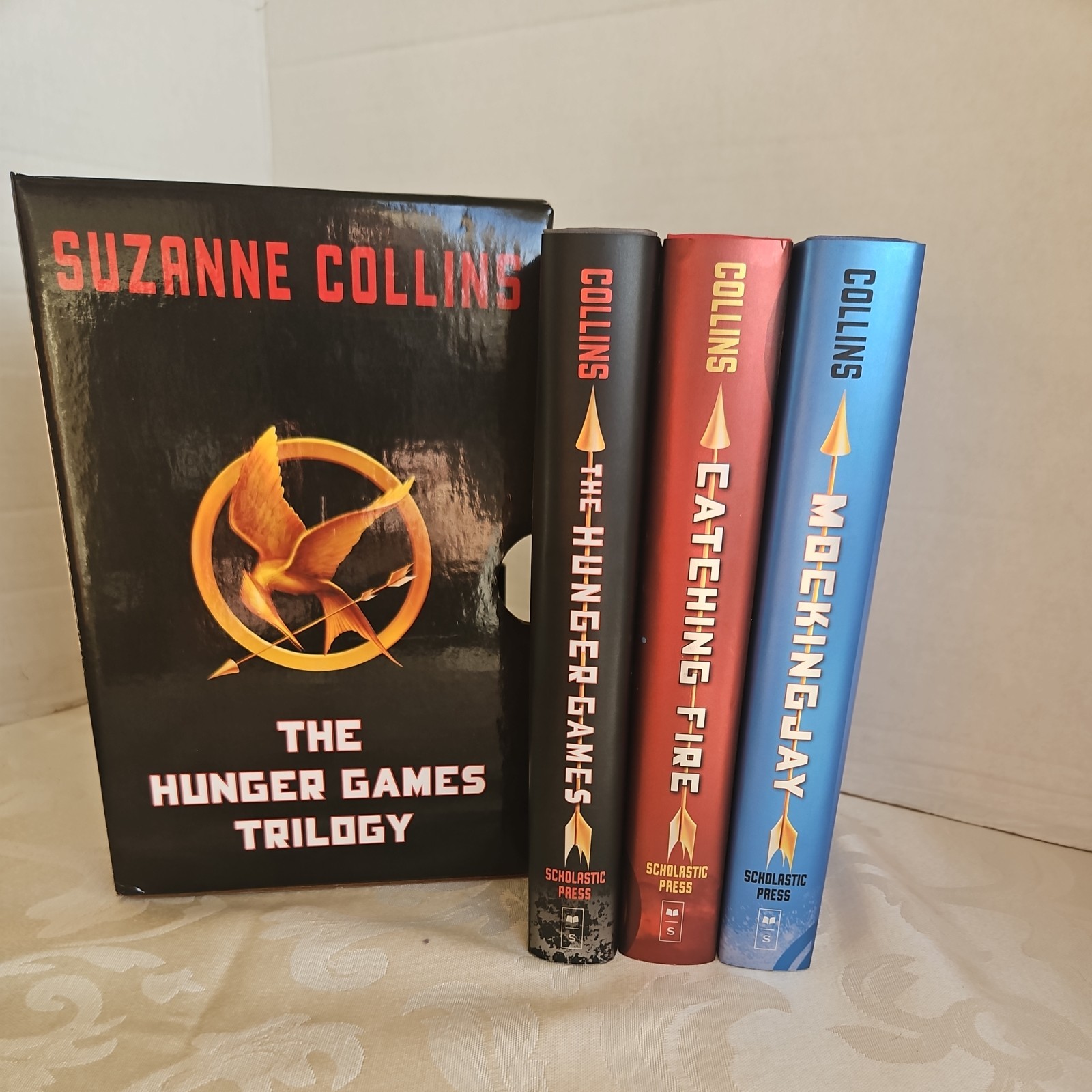 The Hunger Games Trilogy Boxed Set~Suzanne Collins~First Editions~HCDJ
