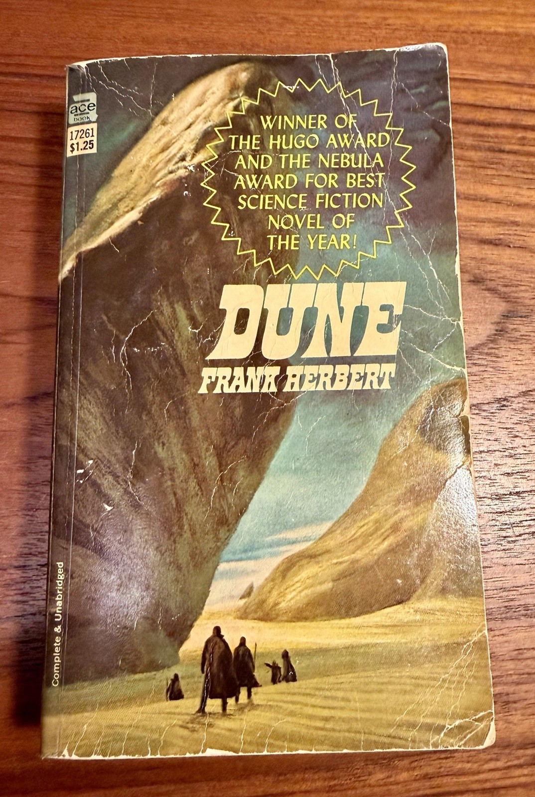 Dune Frank Herbert 1965 Ace Books MM Paperback Edition ($1.25) Schoenherr Cover!