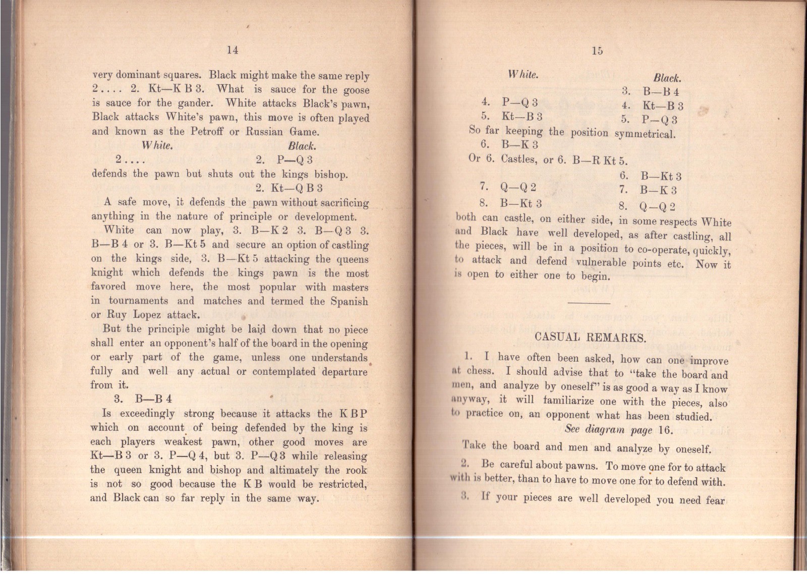 Modern Analysis of The Chess Openings by Franks Marshall