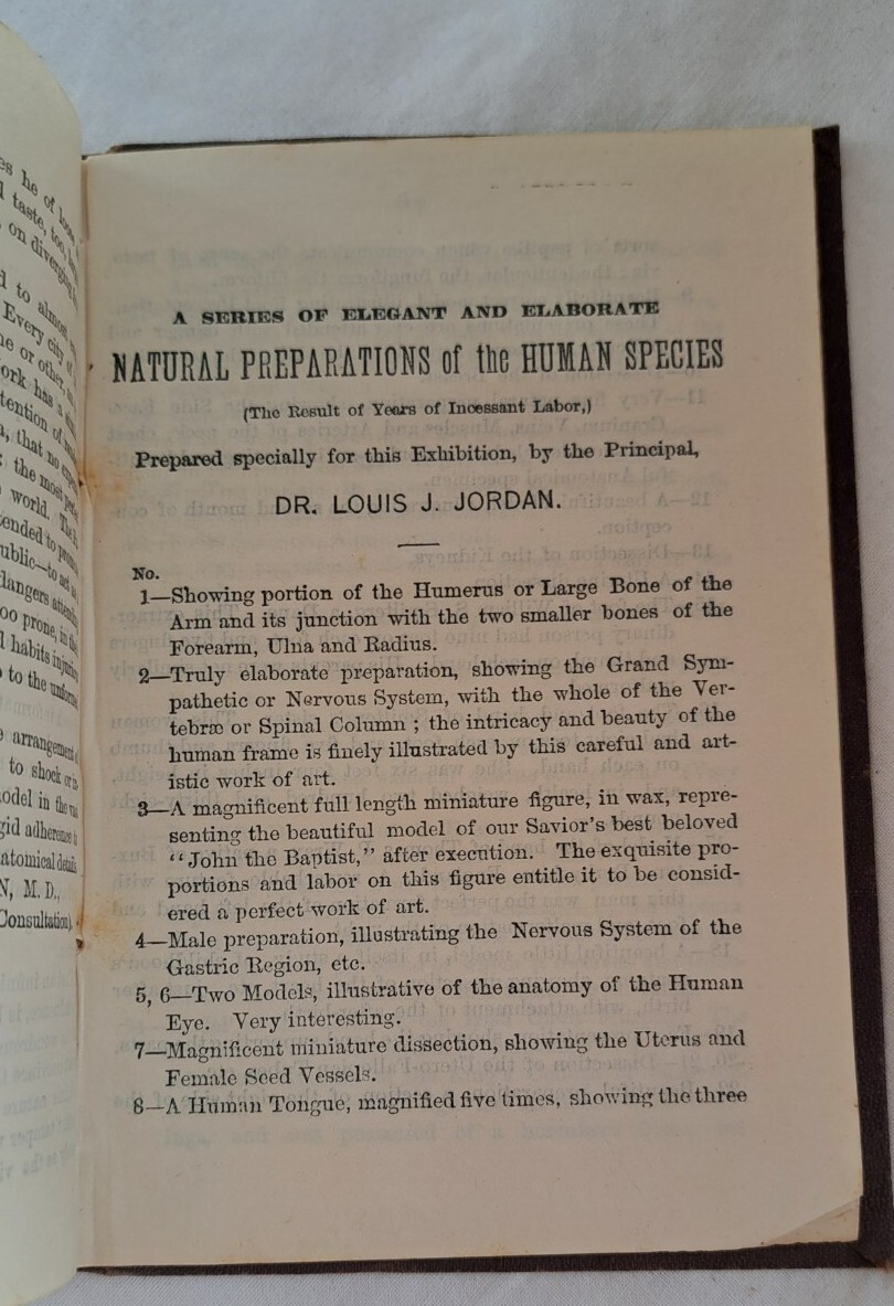 1865 The Philosophy of Marriage Being Four Important Lectures, Medical History