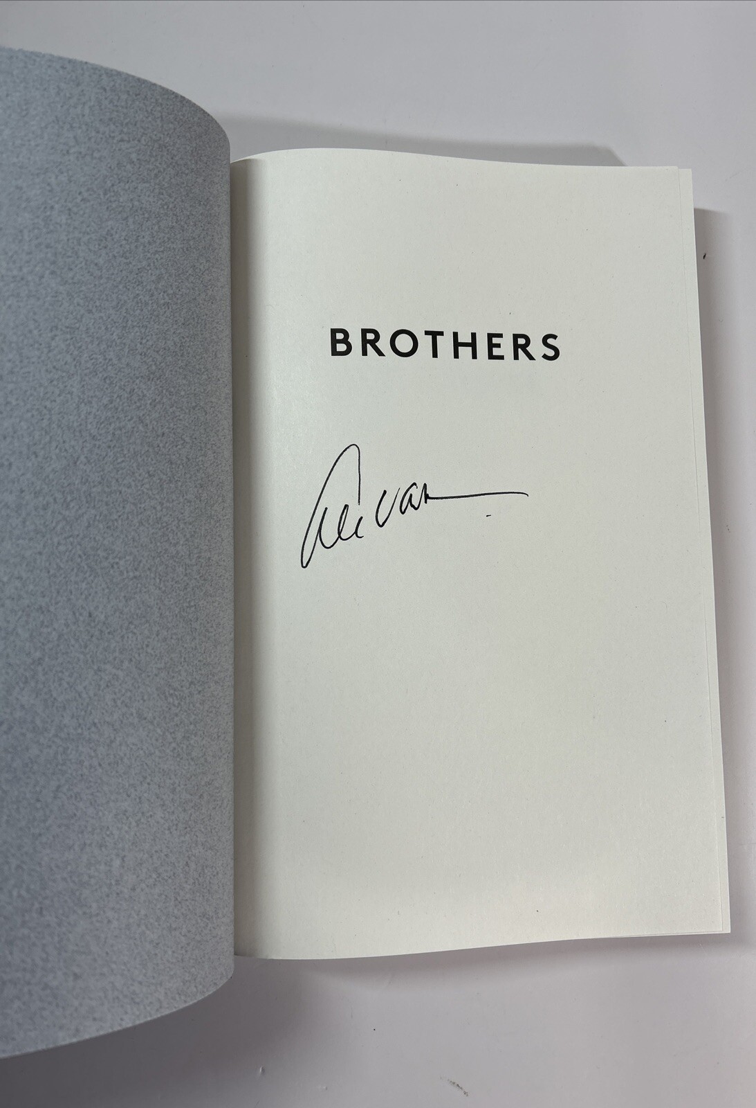 BROTHERS Alex Van Halen SIGNED Autographed 1st First Edition Hardcover New