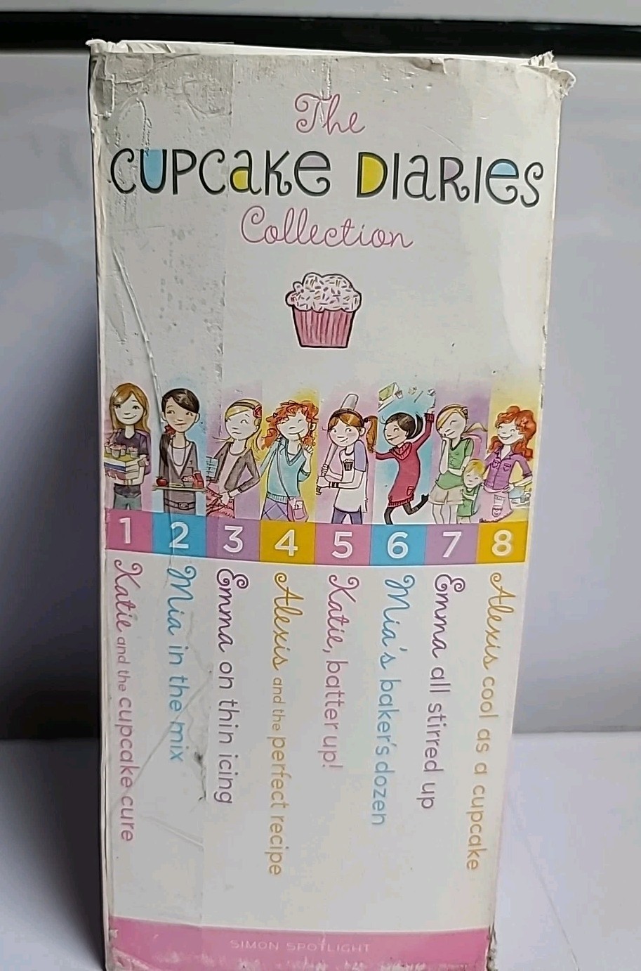 Cupcake Diaries Complete Set 1-8 Coco Simon Kids Chapter Books Lot Box Set