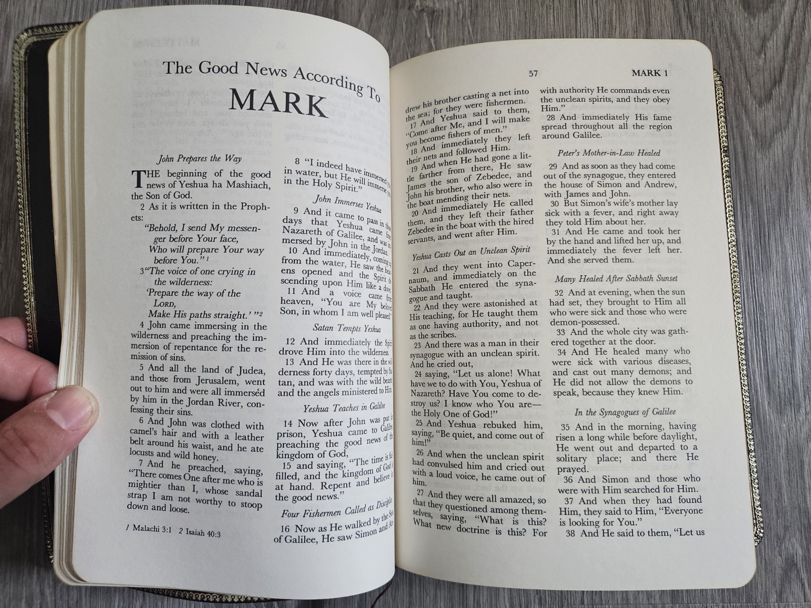 Messianic Jewish New Covenant Book Of Life 1981 Genuine Leather Thomas Nelson