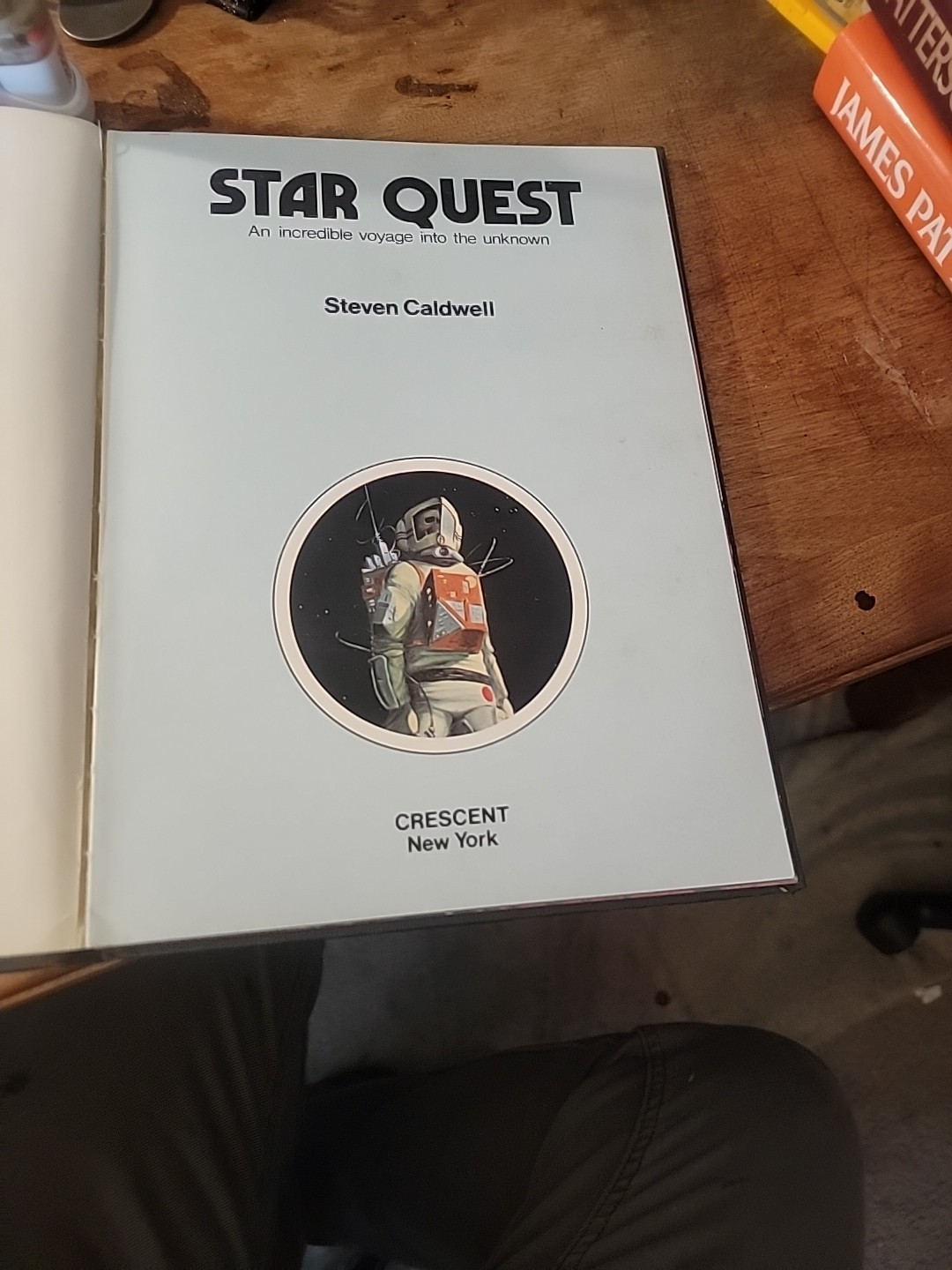 Star Quest Galactic Encounters Steven Caldwell 1979 1st Ed Crescent Books HC