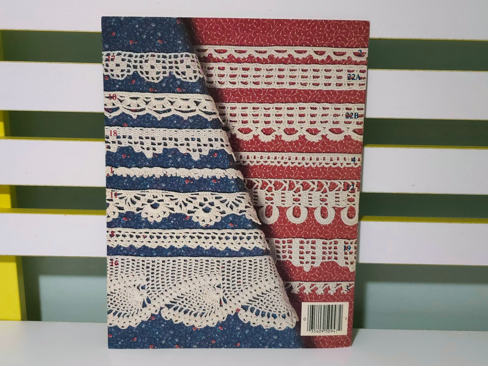 American School of Needlework 1036: Favorite Crocheted Edgings of Rita Weiss!
