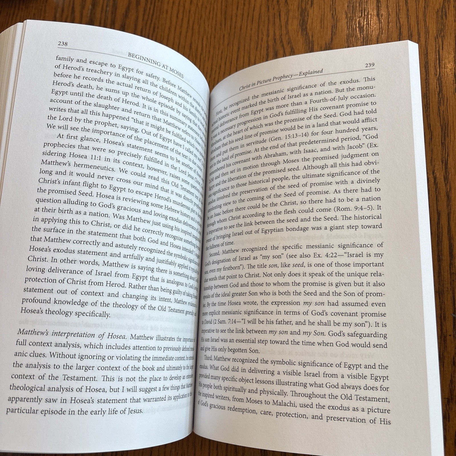 Beginning At Moses By Michael P. V. Barrett PB