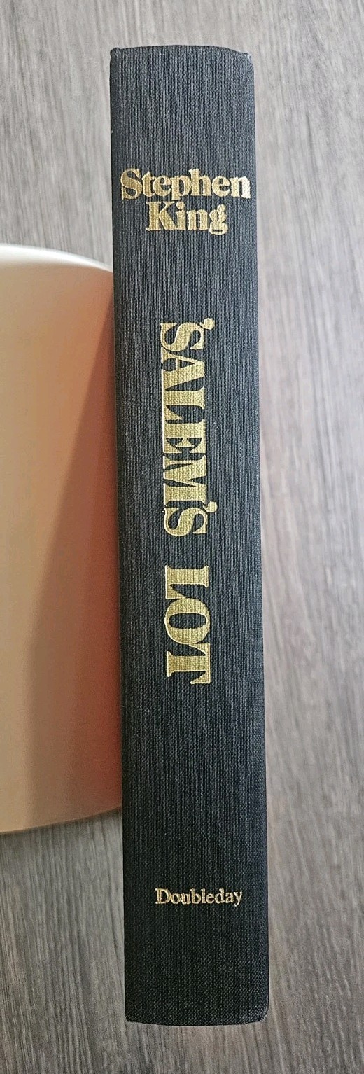 Stephen King Salem’s Lot 1975 Hardcover Doubleday Dust Jacket
