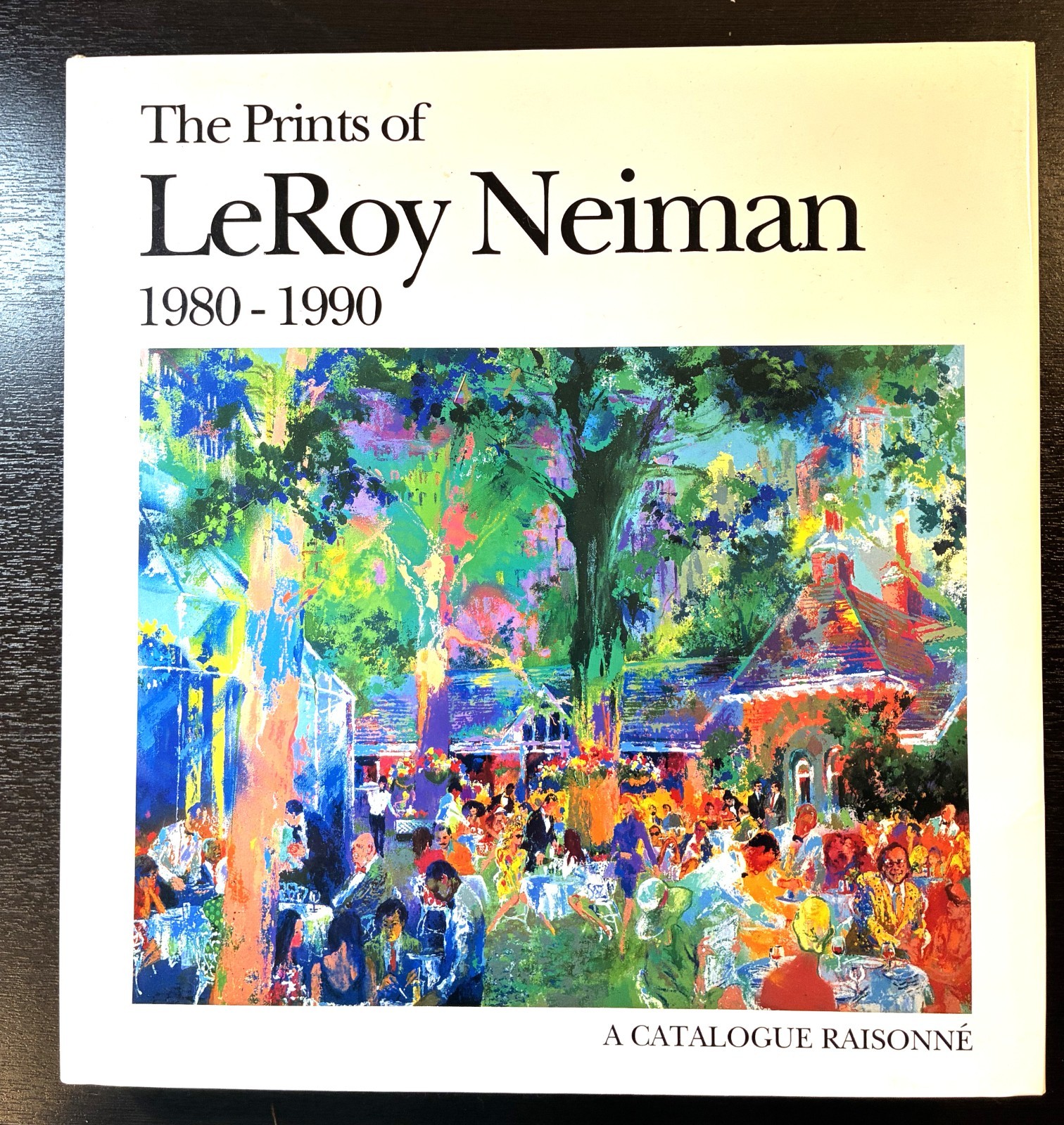 The Prints of LeRoy Neiman 1980-1990 Big HC w/ EX DJ ist Edition FREE Shipping