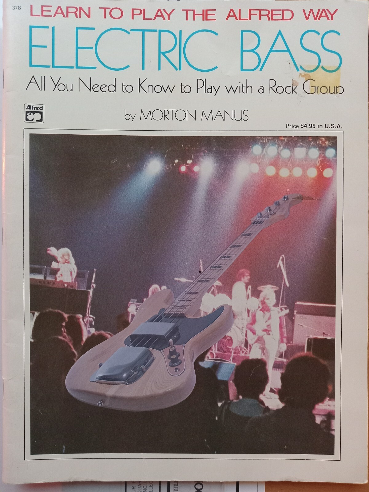 learn how to play the Alfred Way electric bass by morton manus