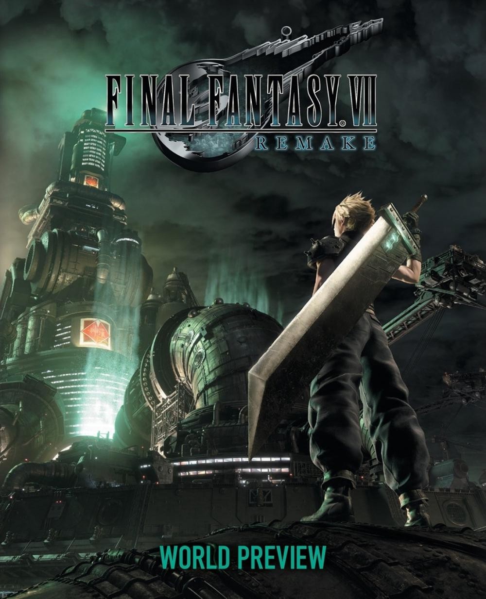 Final Fantasy VII Remake: World Preview by Square Enix (English) Hardcover Book