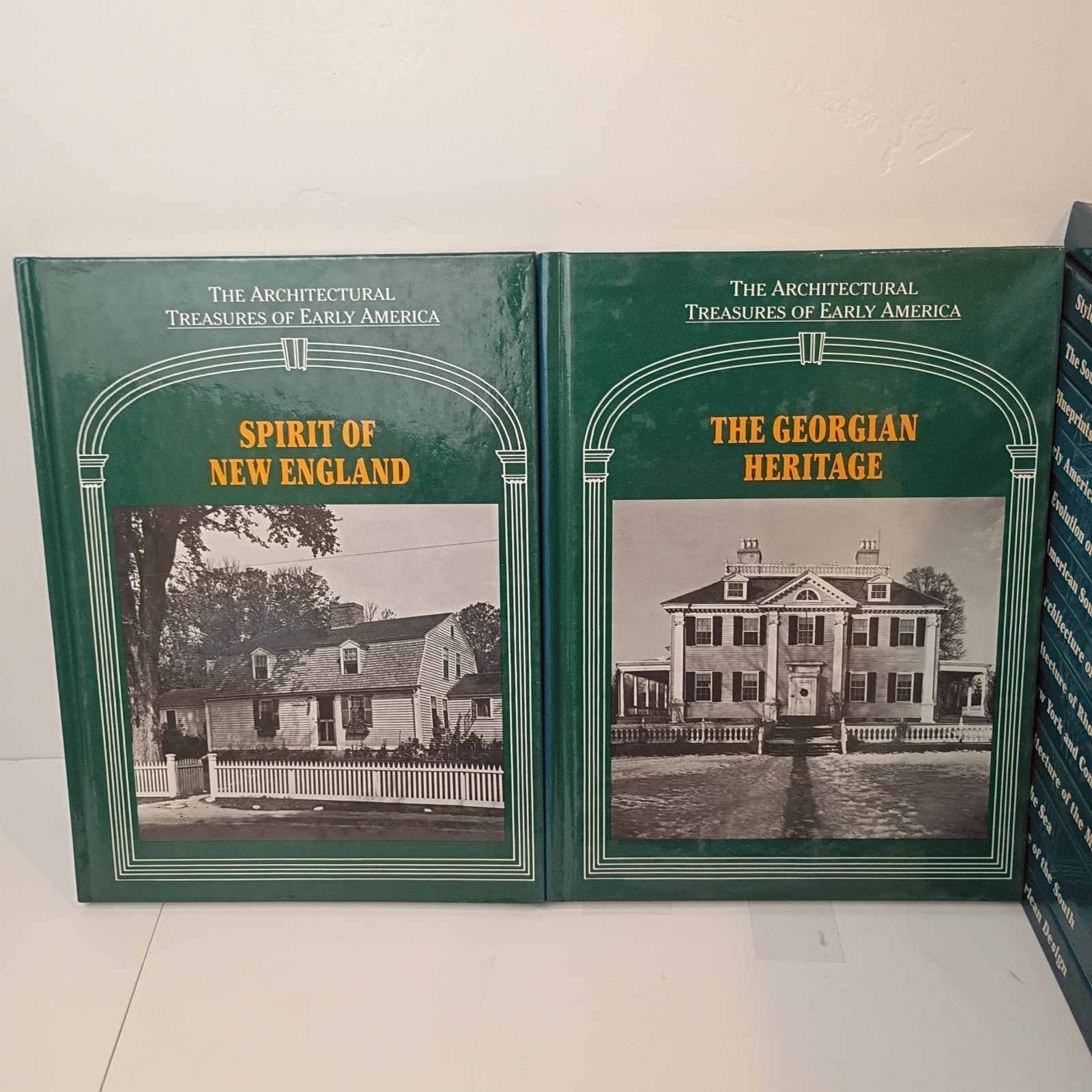 The Architectural Treasures of Early America Set 16 Volumes Mullins HC 1987