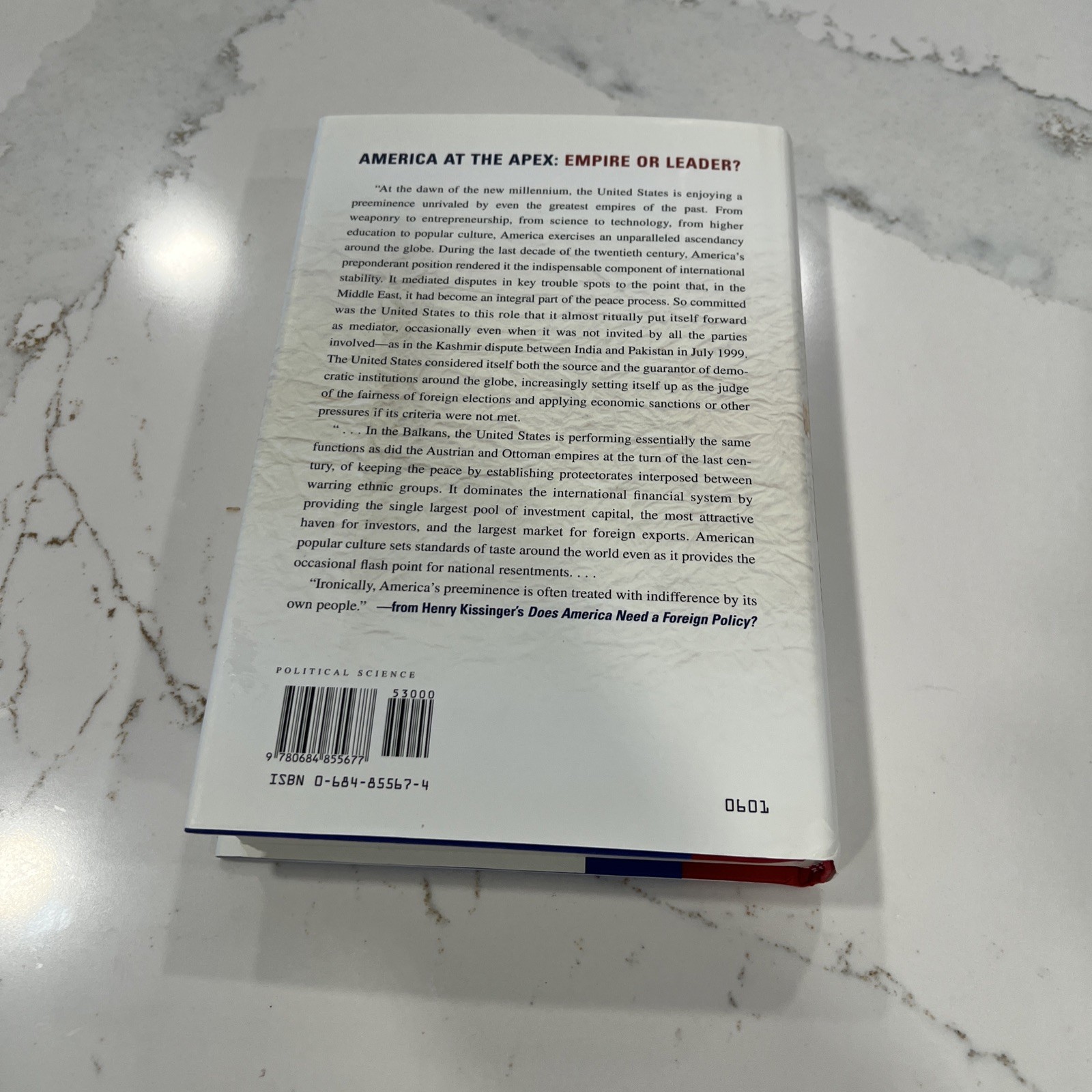 Henry Kissinger: Does America Need a Foreign Policy? – Signed First Edition?
