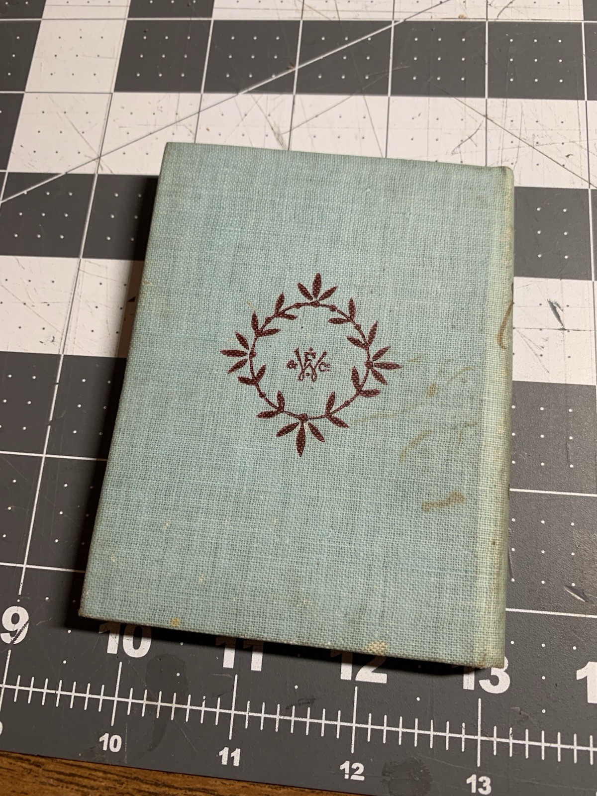 Vintage Small Golden Links Birthday Book! Small Birthday Journal With Names
