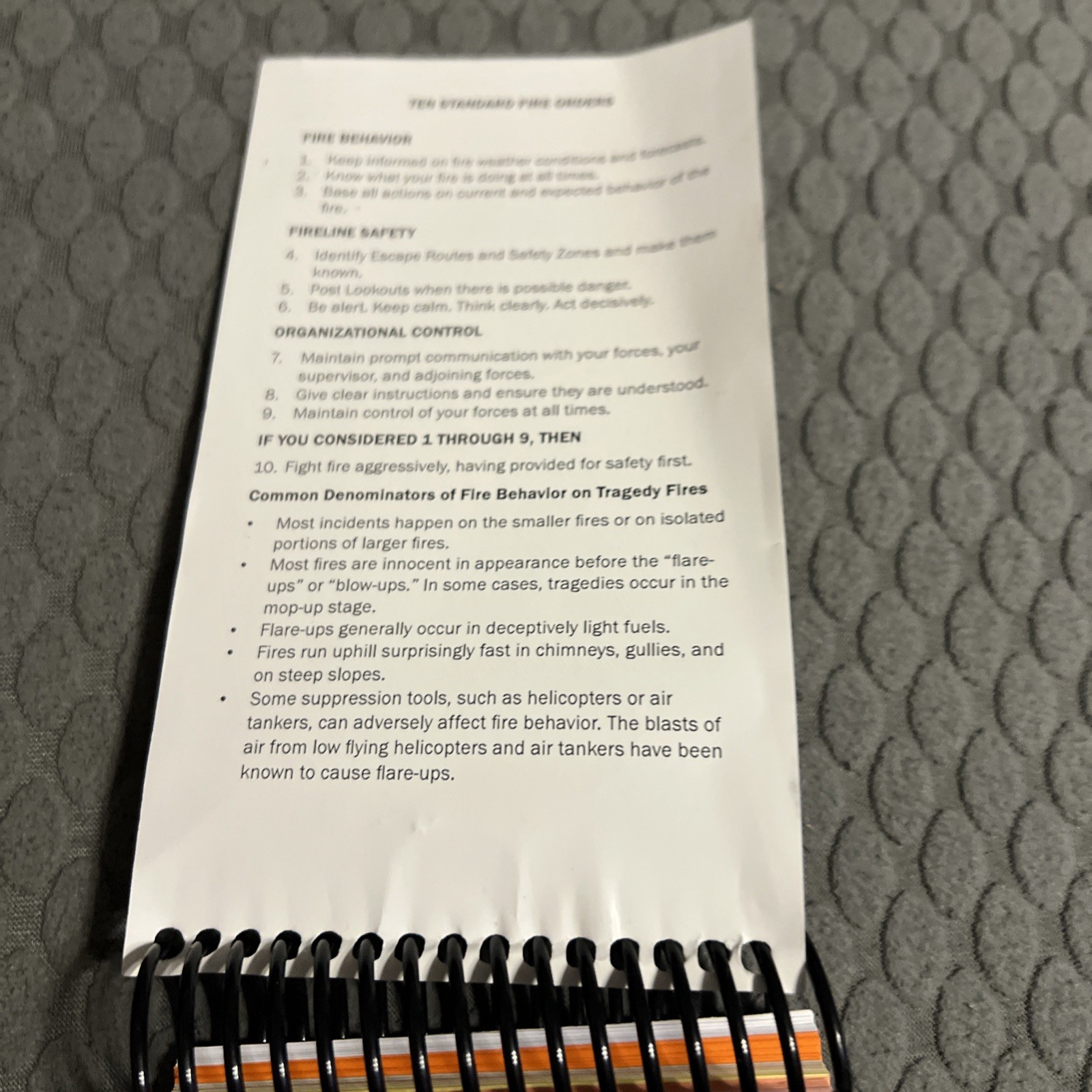 U.S. Fire Administration/National Fire Academy Field Operations Guide ICS 420-1