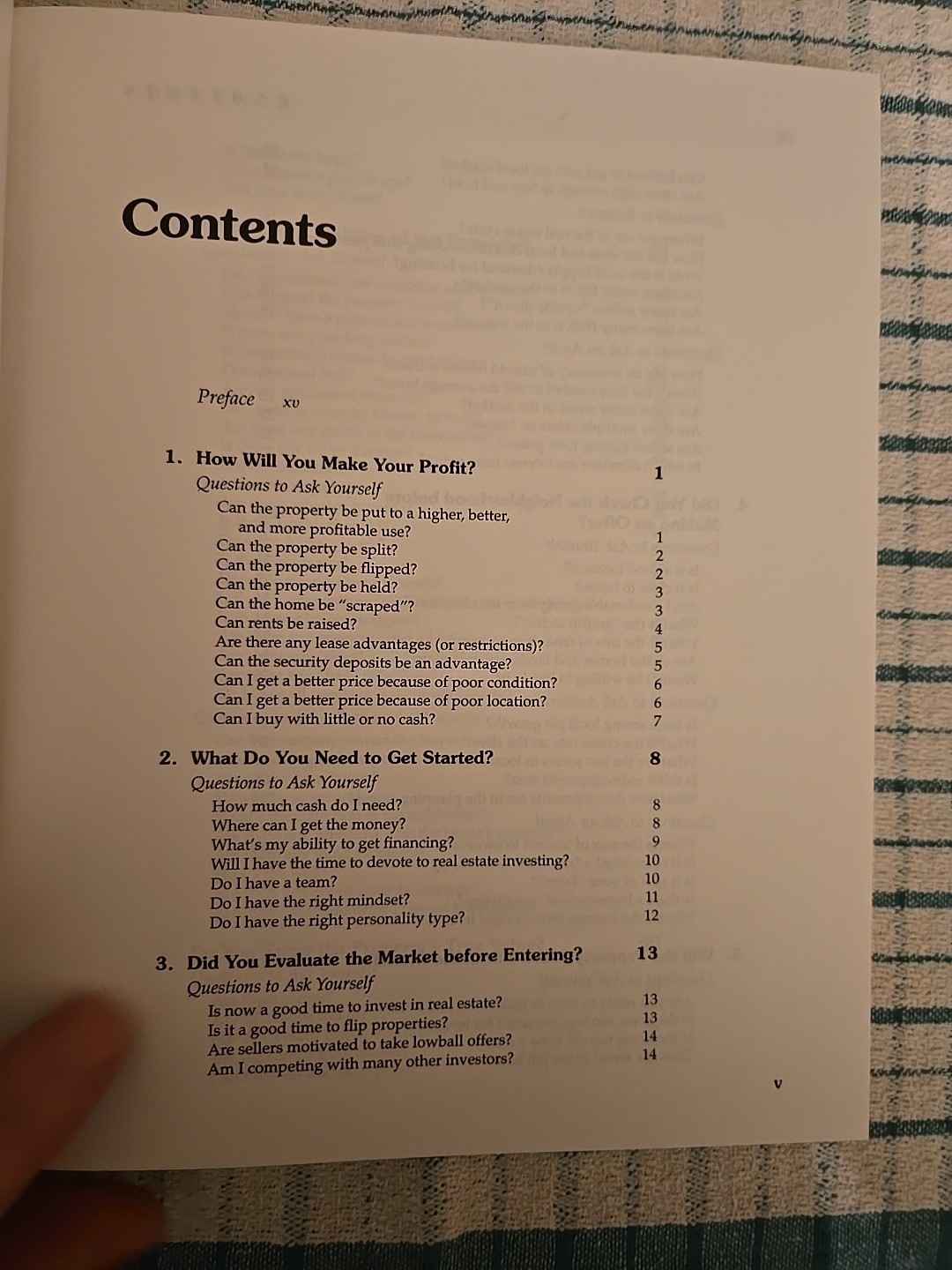 Real Estate Investor’s Checklist by Robert Irwin (2006, Perfect)