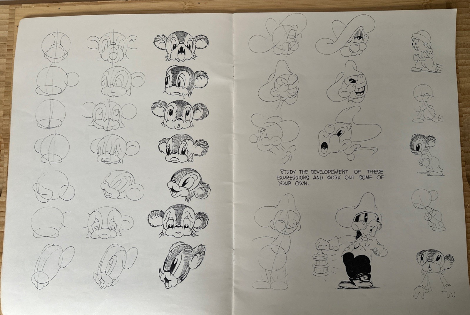MCM Animated Cartoons For The Beginner By Walter T. Foster Art Book VINTAGE COOL
