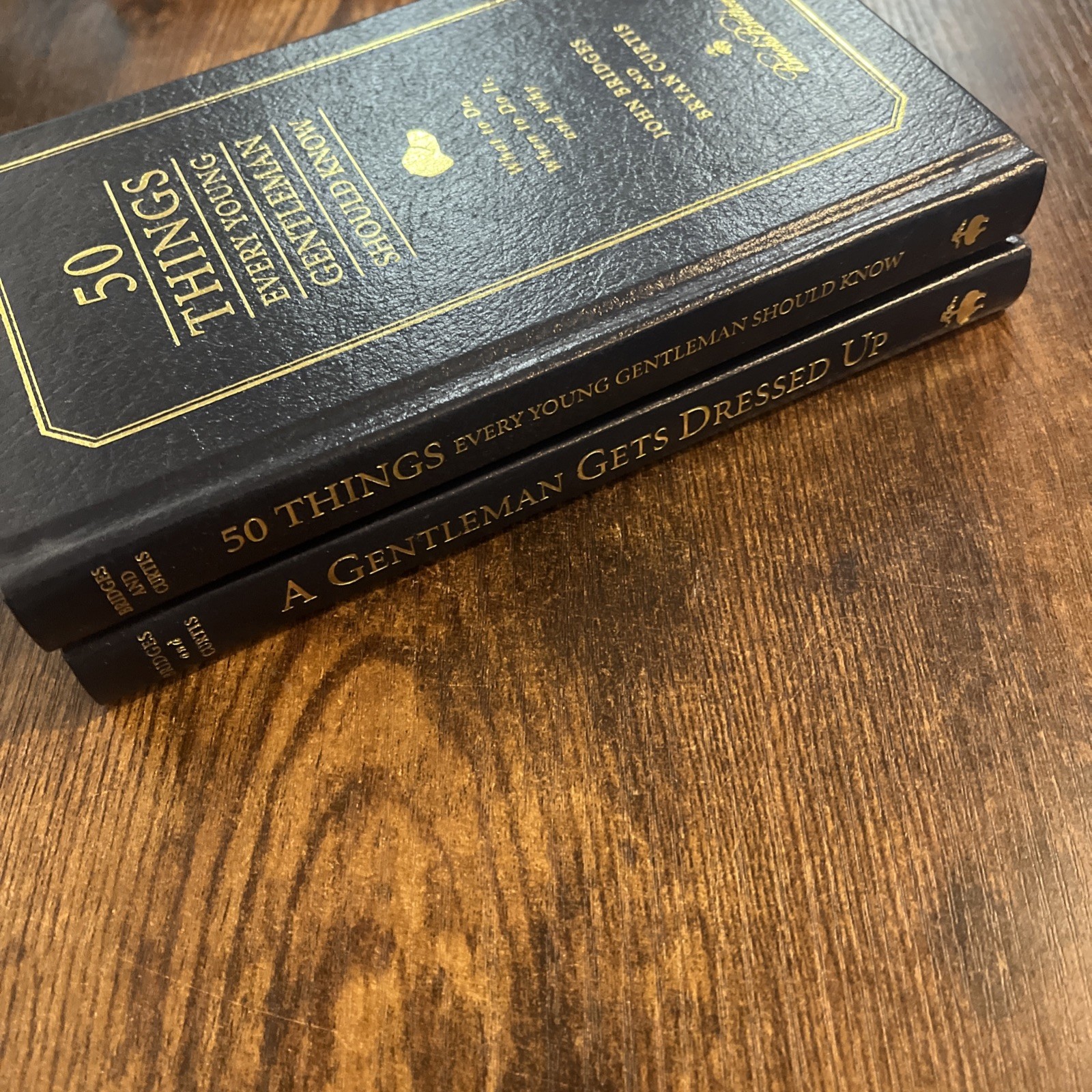 X2 HC John Bridges 50 Things Every Young Gentleman Should Know A Gentleman Gets