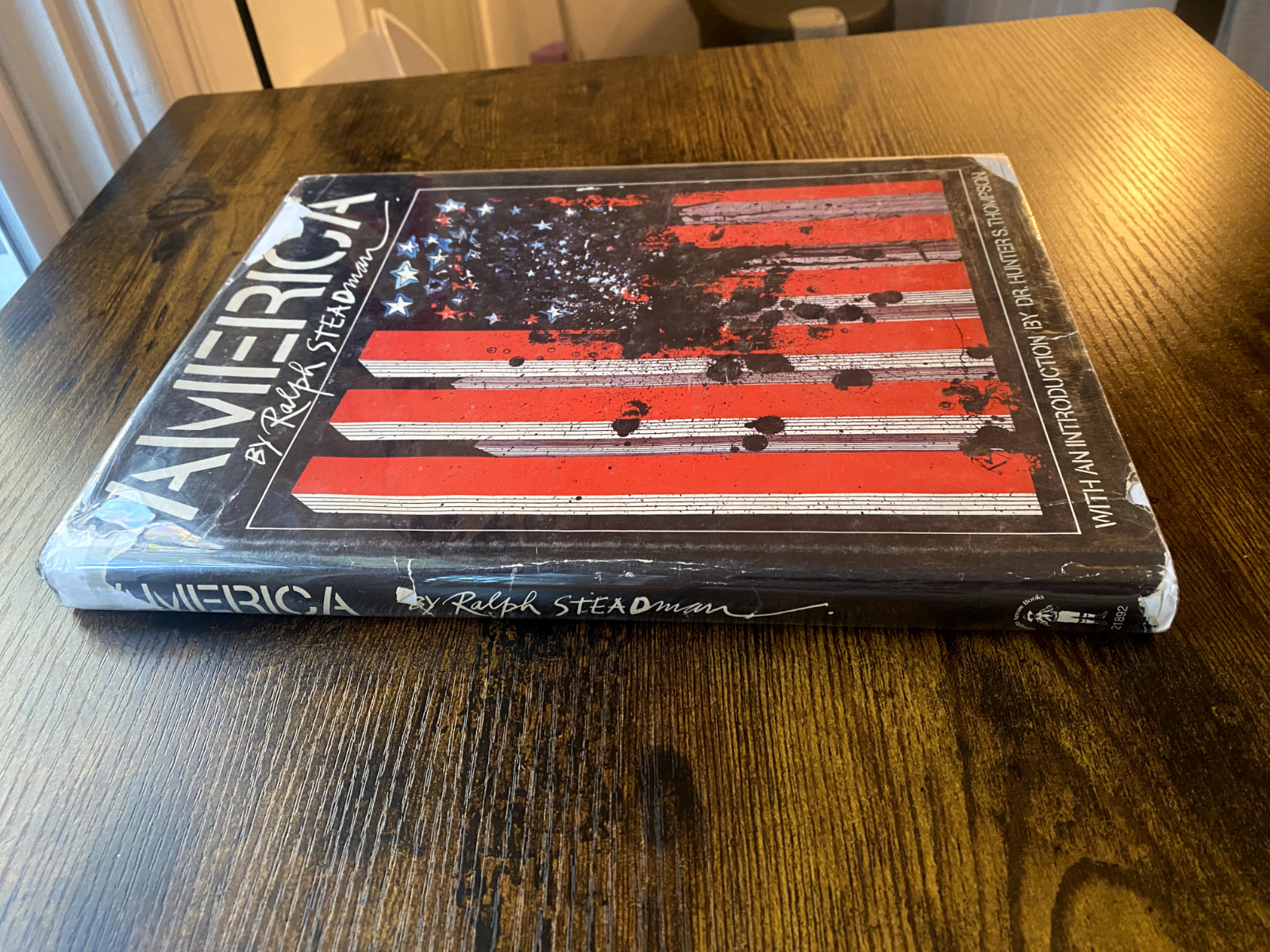 AMERICA by Ralph Steadman First Ed. Hardcover 1974 – Intro by Hunter S. Thompson