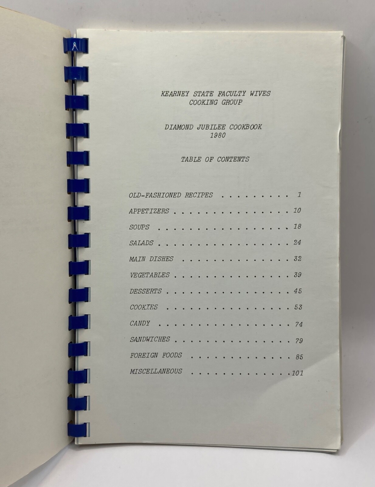 Nebraska Cookbook: Diamond Jubilee Cookbook Kearney State College 1905-1980