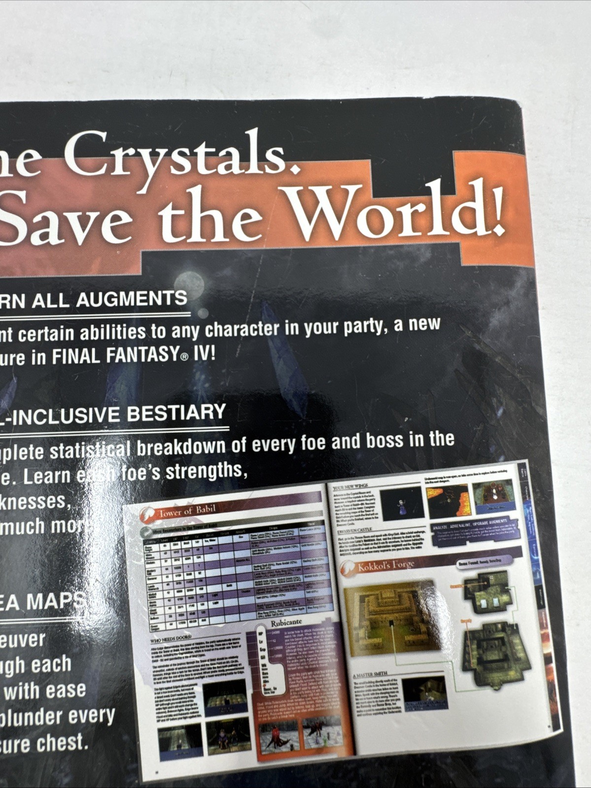 FINAL FANTASY IV Official Strategy Guide Bradygames Nintendo DS